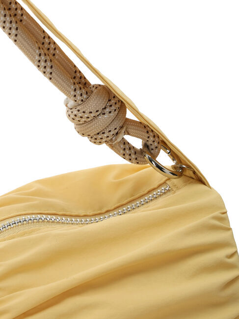 Samansa Mos2 blue「シャーリングミニドラムバッグ」|その他|