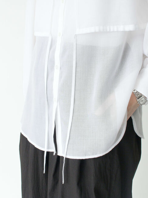 sm2rhythm「ボイルレイヤードブラウス」|シャツ・ブラウス|