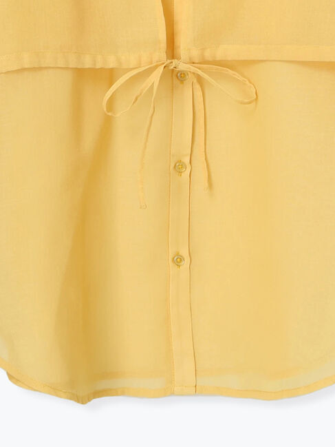 sm2rhythm「ボイルレイヤードブラウス」|シャツ・ブラウス|