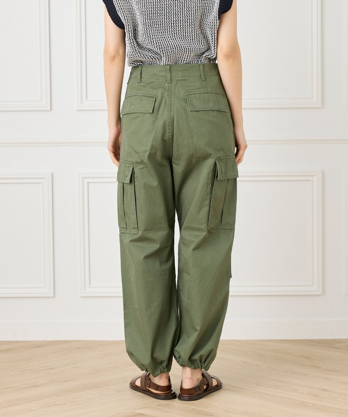 INED「ミリタリーパンツ《YVON》」|カーゴ|