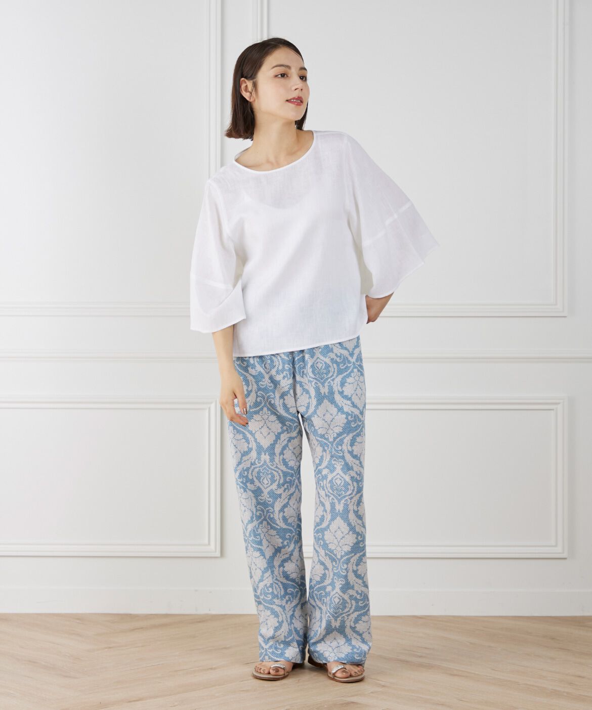 7-IDconcept.「プリントイージーパンツ」|その他|