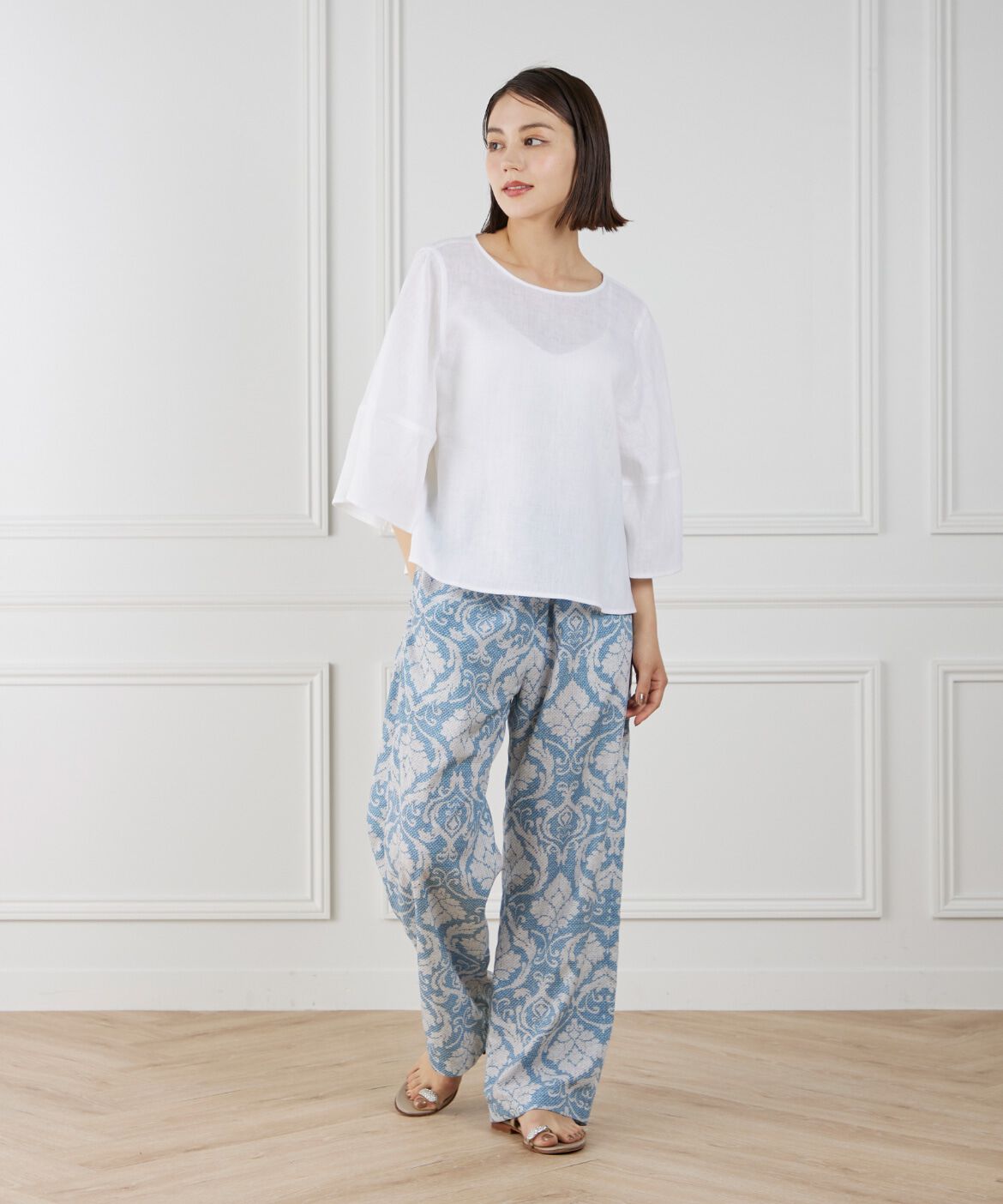 7-IDconcept.「プリントイージーパンツ」|その他|