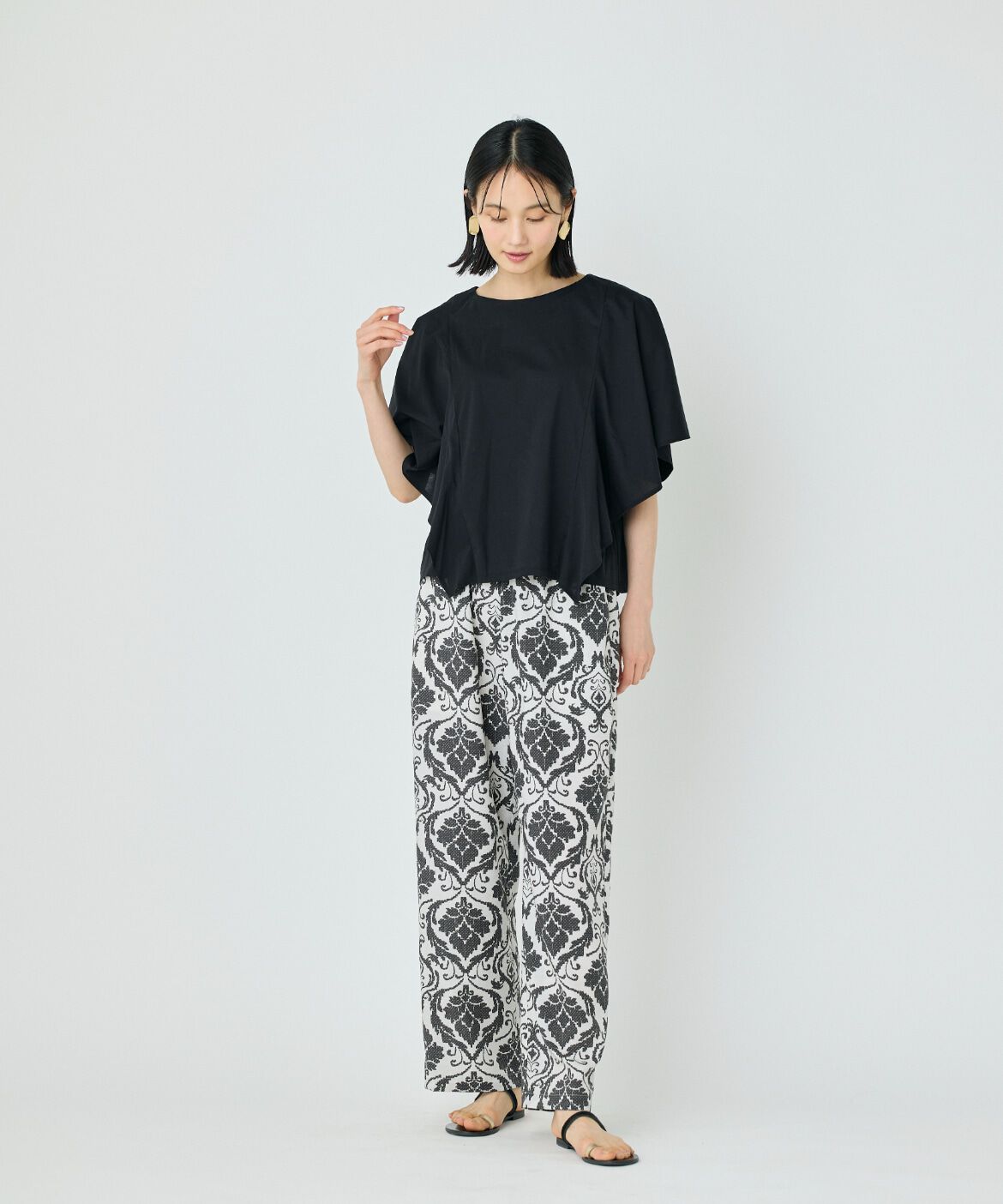 7-IDconcept.「プリントイージーパンツ」|その他|