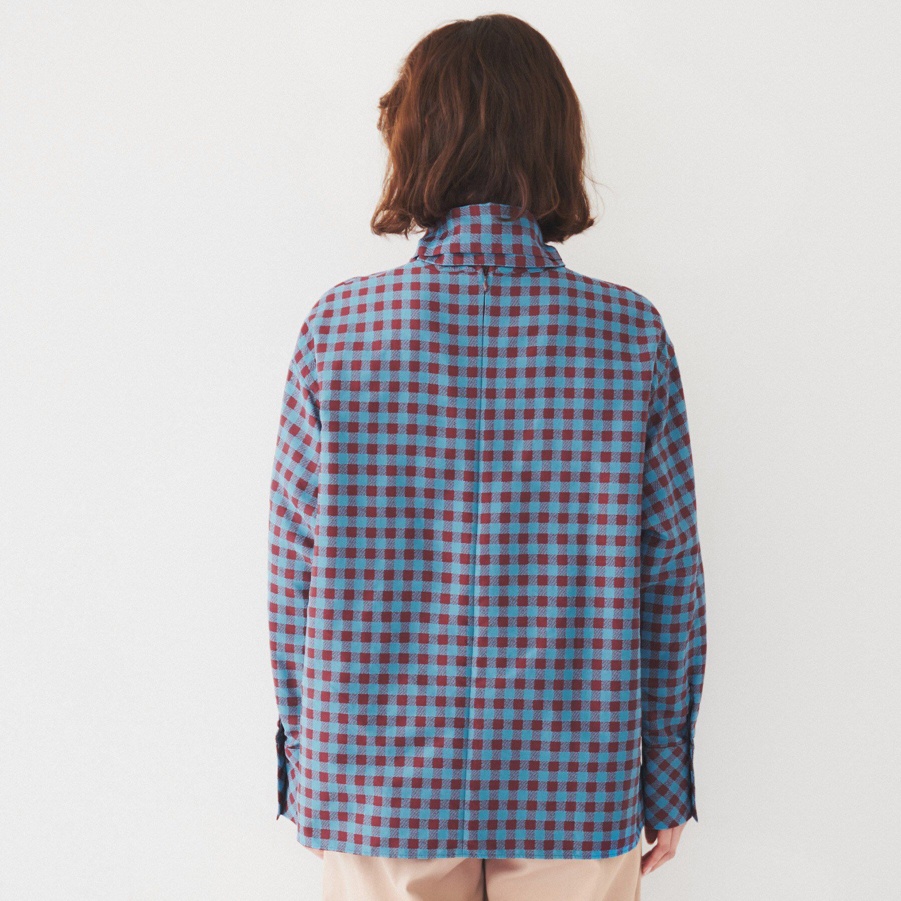 UNTITLED「【セットアップ可能】ギンガムチェック ブラウス」|シャツ・ブラウス|