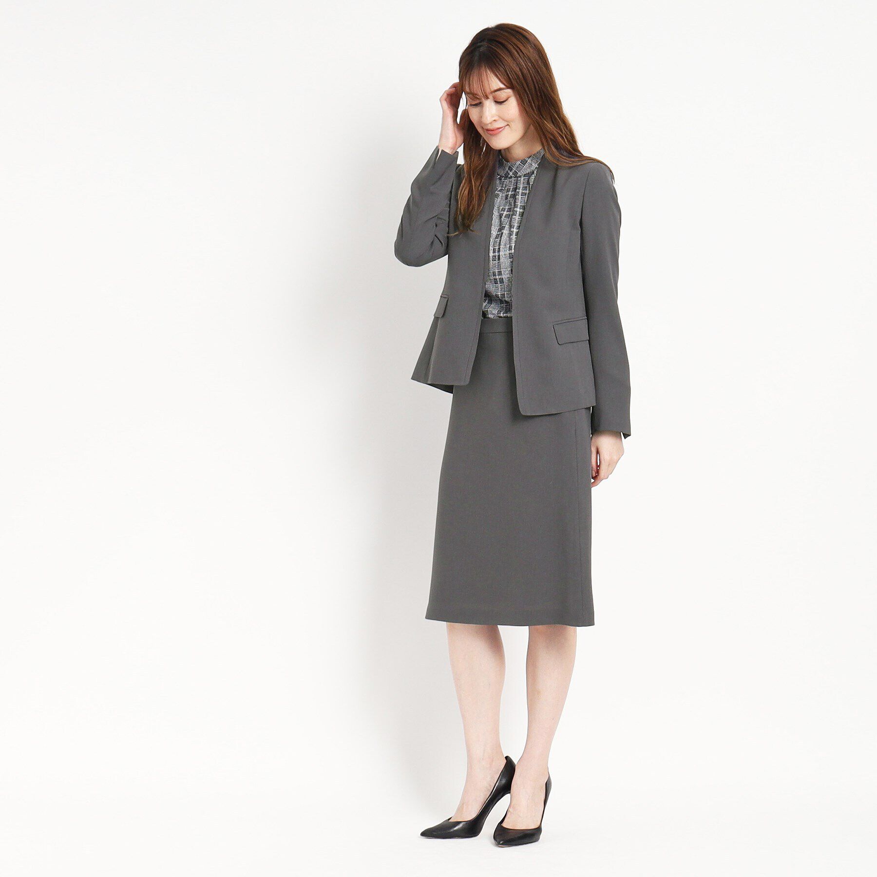 COUP DE CHANCE「【洗える／日本製】セミAラインスカート」|スカート|