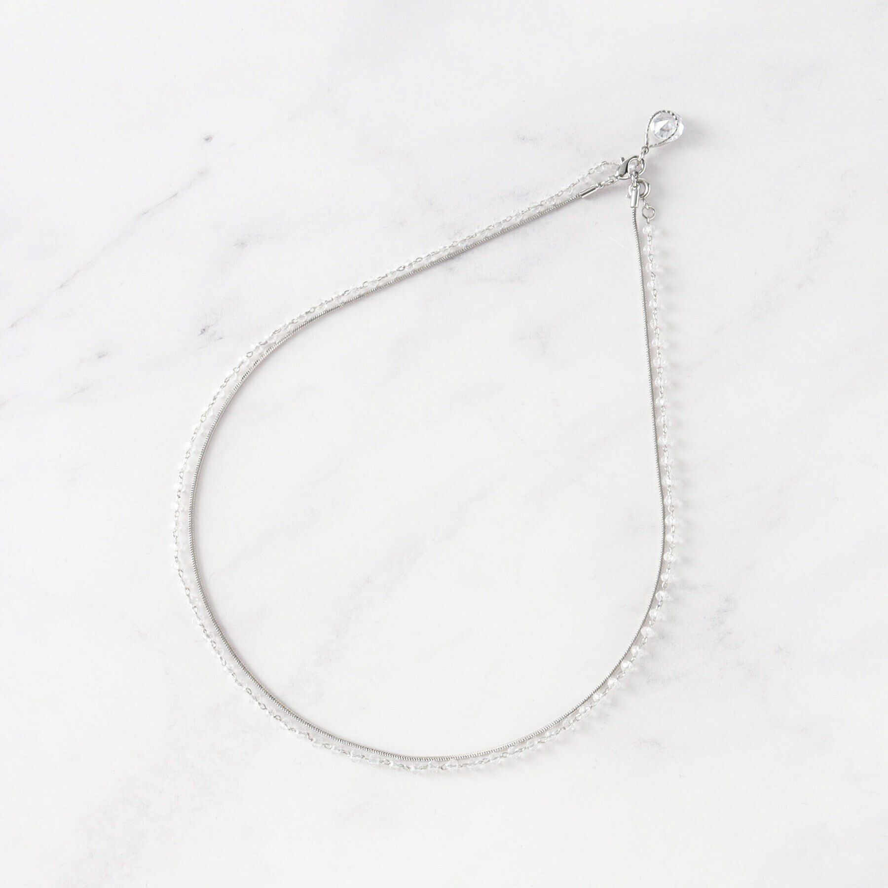 COUP DE CHANCE「マルチチャームネックレス」|ネックレス|シルバー(306)