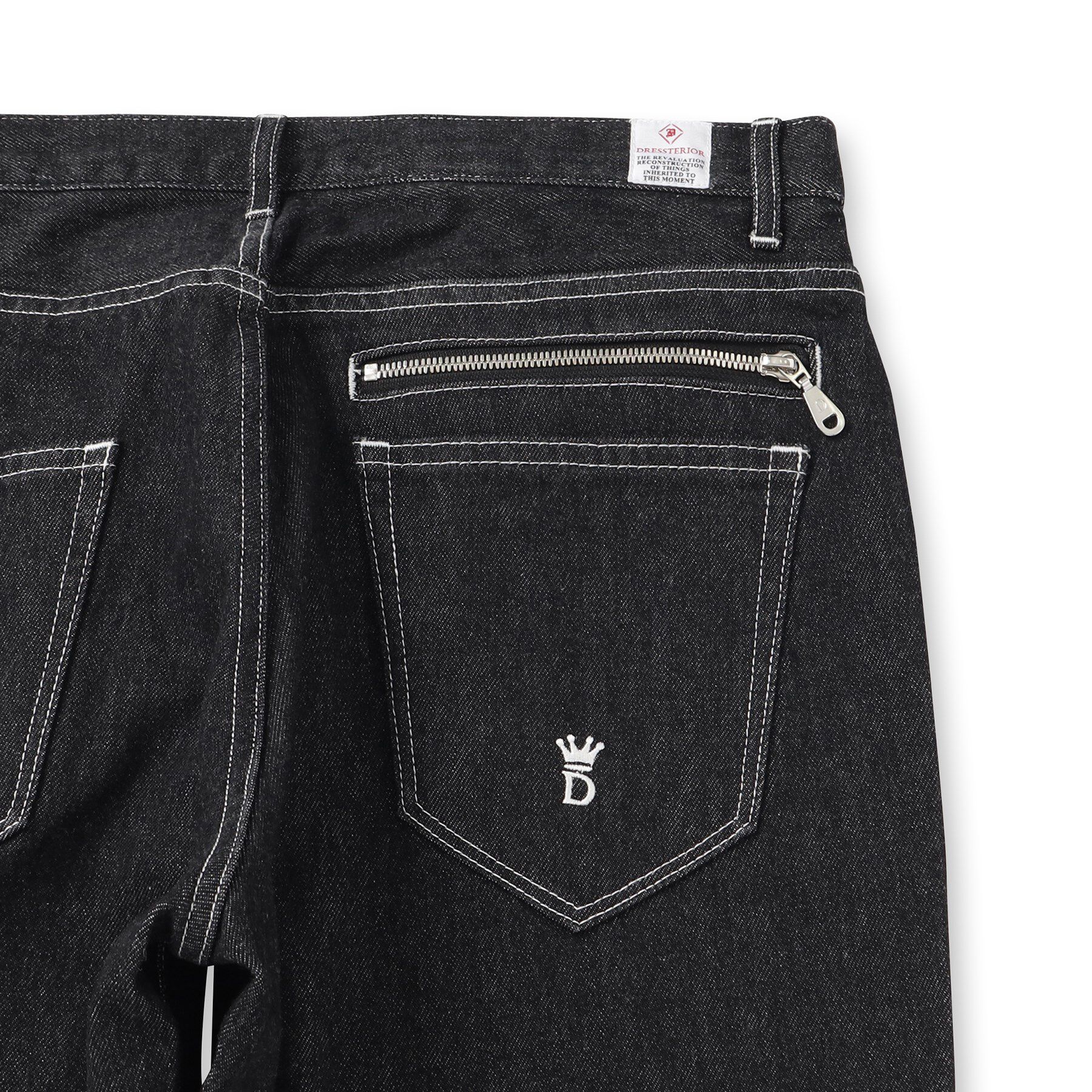 DRESSTERIOR「CONEデニム ワイドパンツ」|デニム|