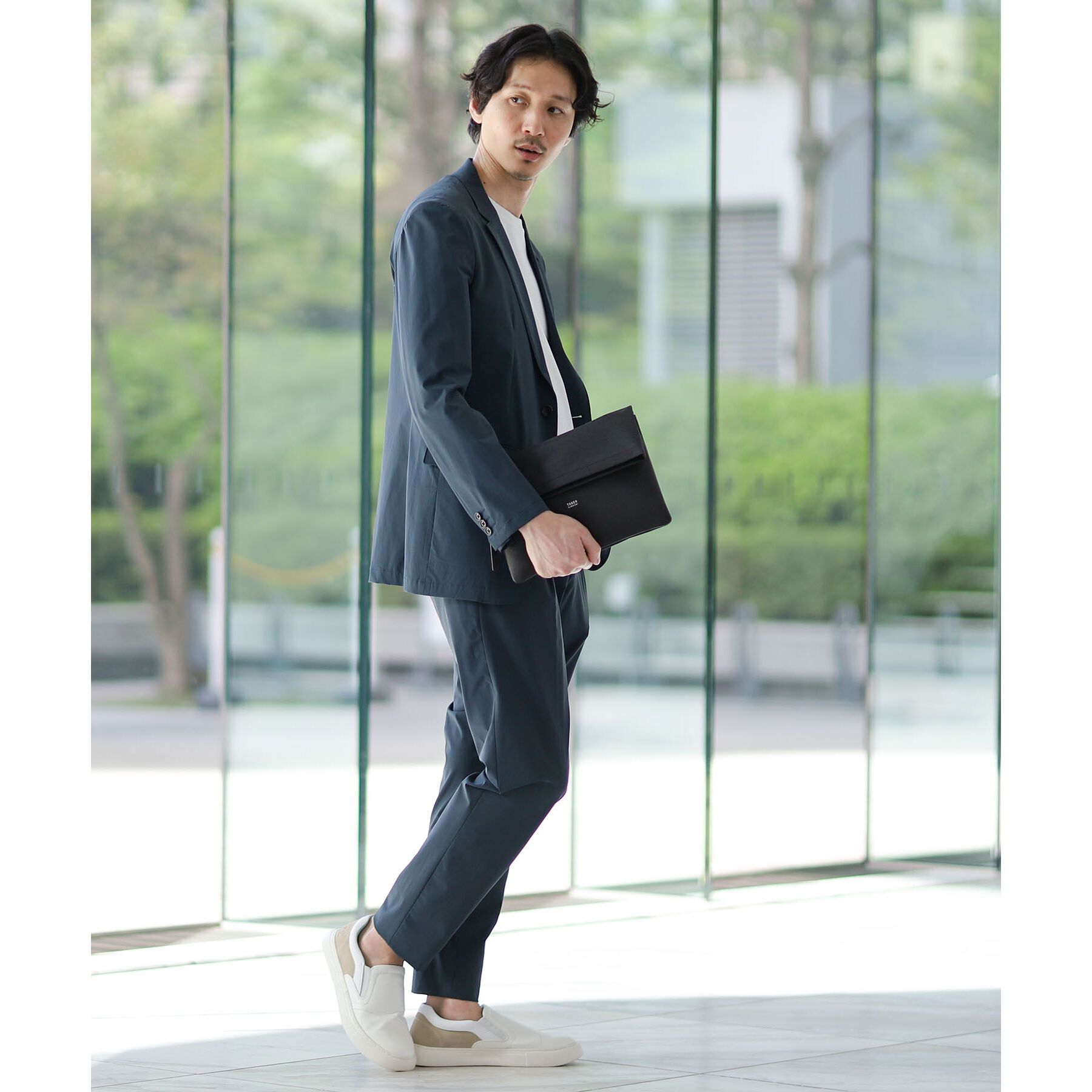 TAKEO KIKUCHI「【2WAY】ショルダー クラッチバッグ」|クラッチバッグ|