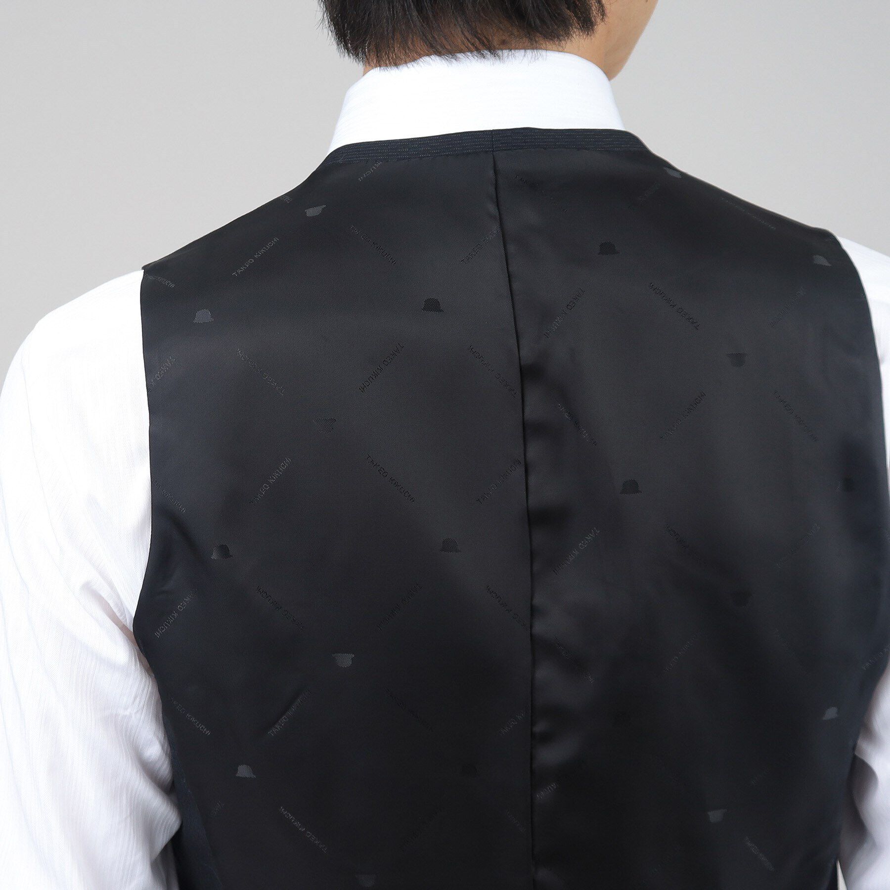 TAKEO KIKUCHI「マイクロデザイン ベスト」|スーツ|