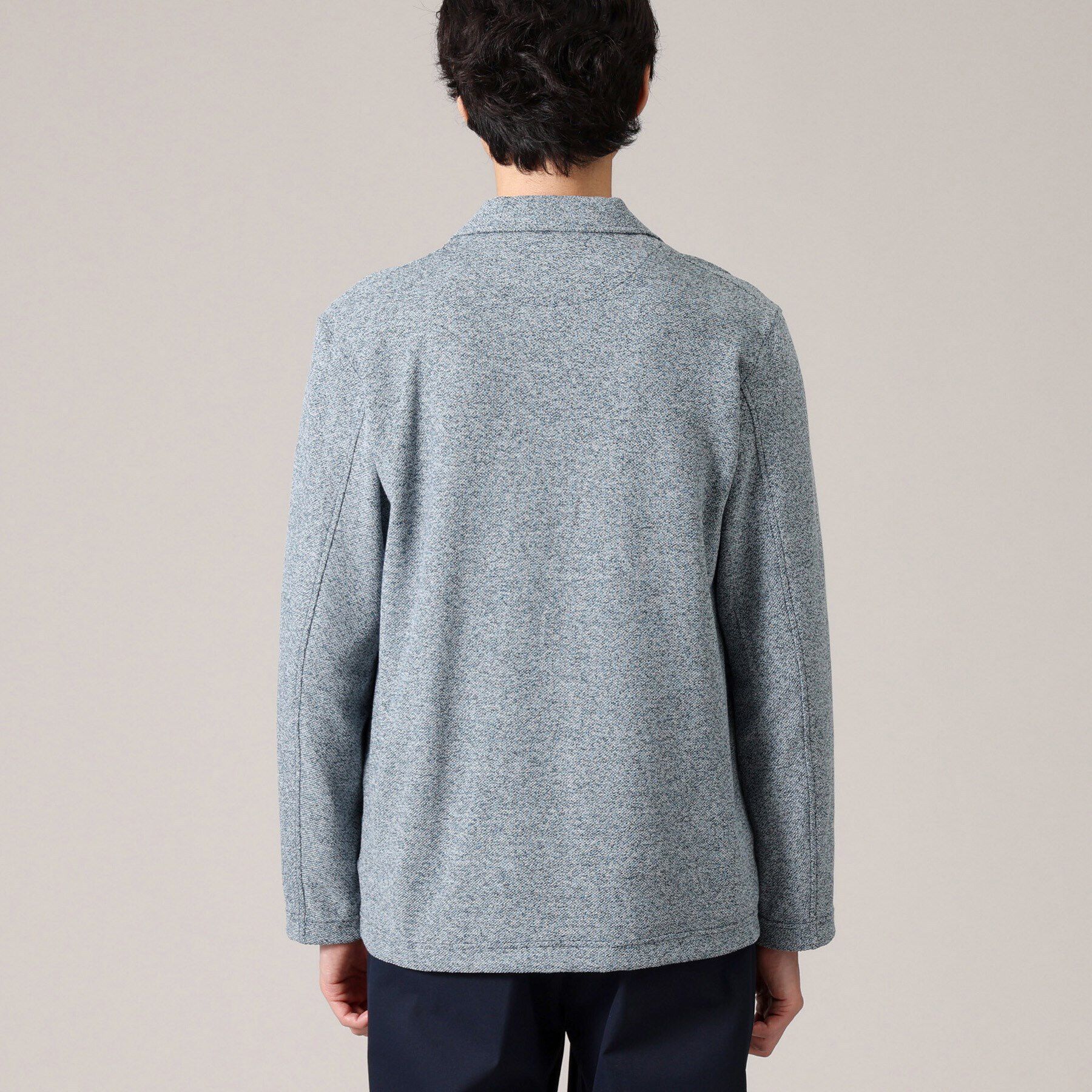 TAKEO KIKUCHI「【軽羽織/日本製】カネマサ メランジ 羽織ジャケット」|カーディガン|