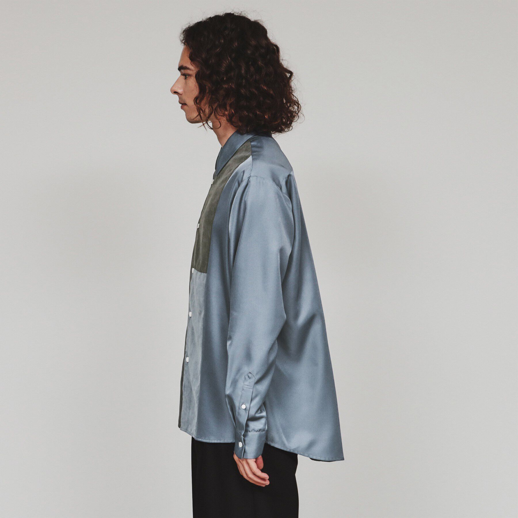 tk.TAKEO KIKUCHI「ヌバックスイッチシャツ」|シャツ・ブラウス|