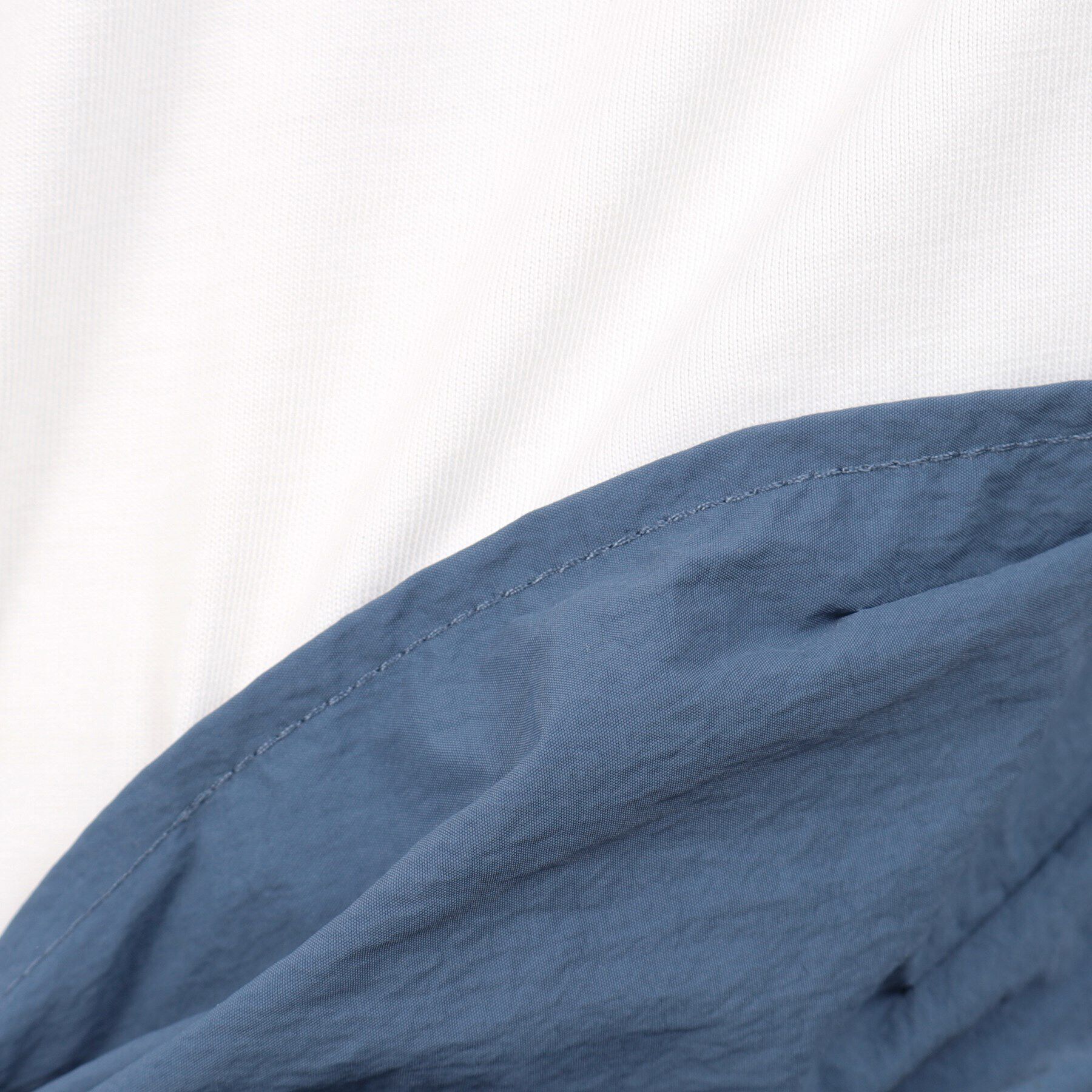 OPAQUE.CLIP「リボンビスチェドッキングカットソー【洗濯機洗い可】」|Tシャツ・カットソー|