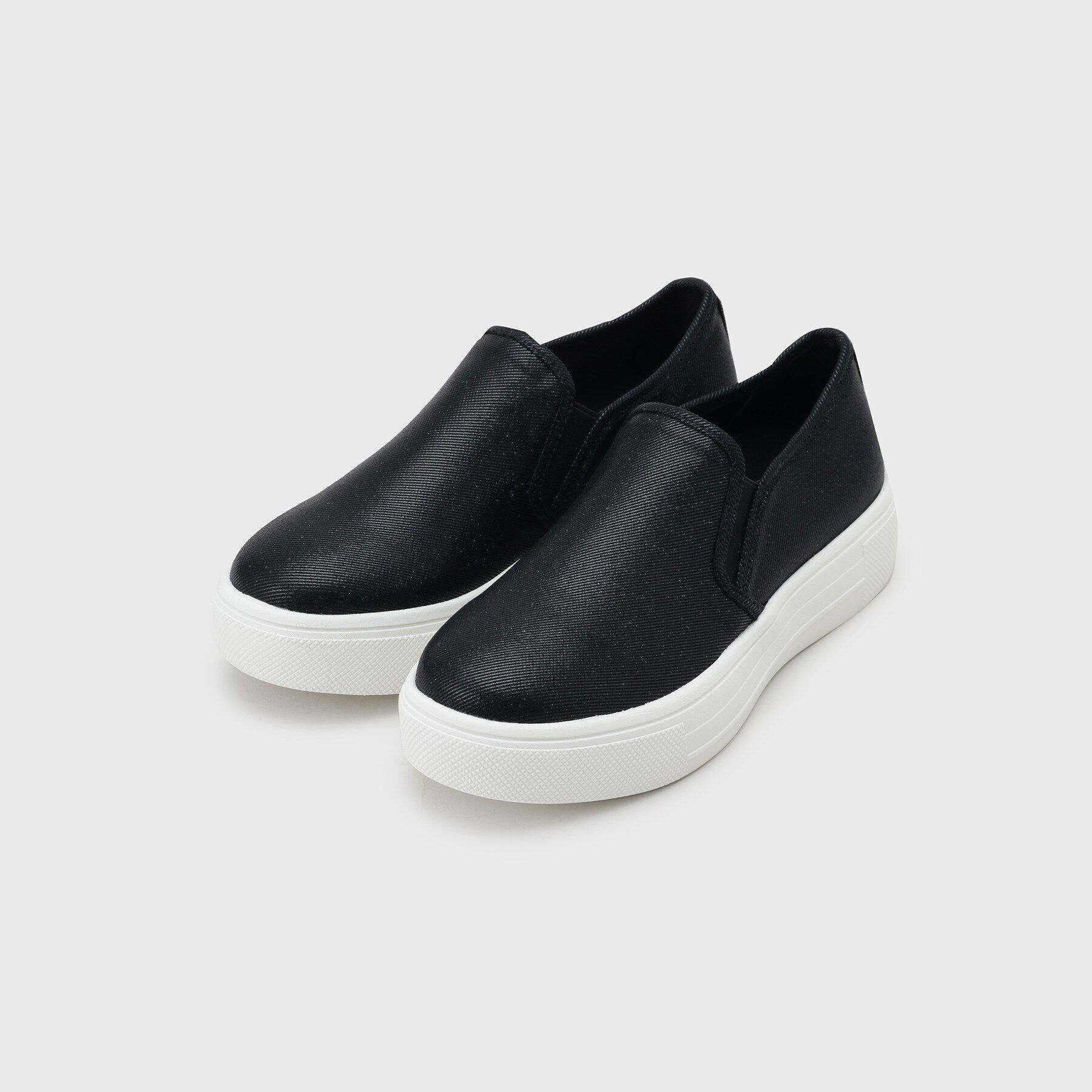 OPAQUE.CLIP「【軽量】厚底ラメスリッポン」|その他|