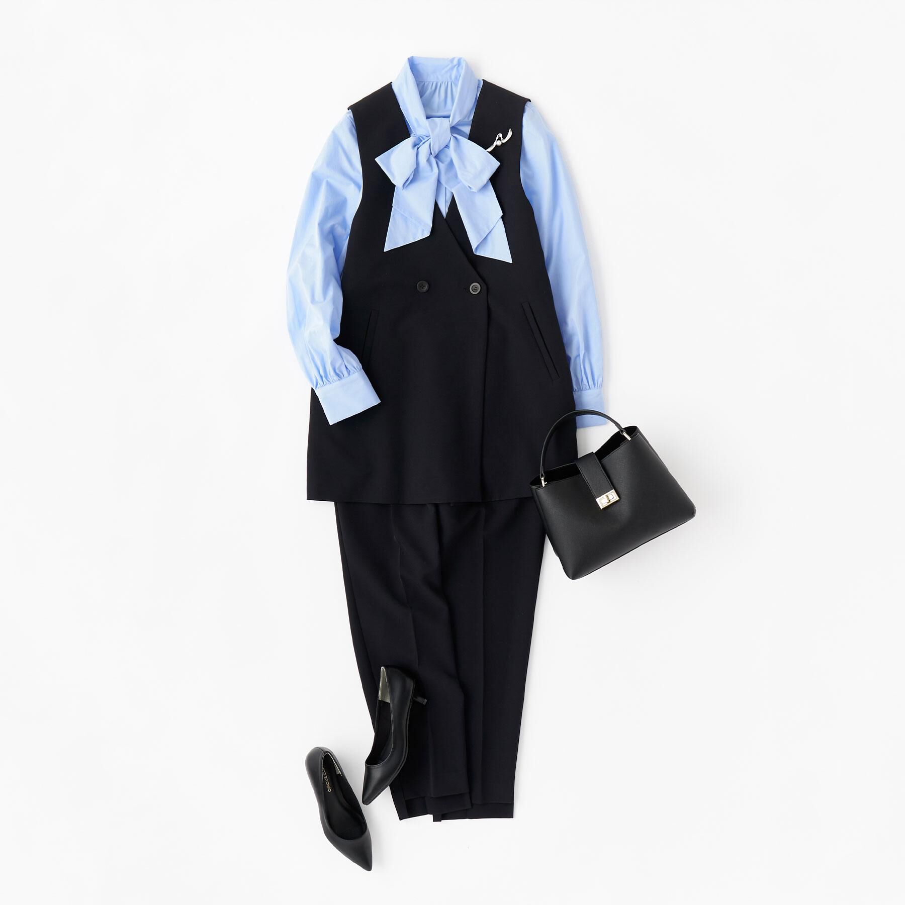 OPAQUE.CLIP「ステップヘムテーパードパンツ／セットアップ対応可【洗濯機OK】」|その他|