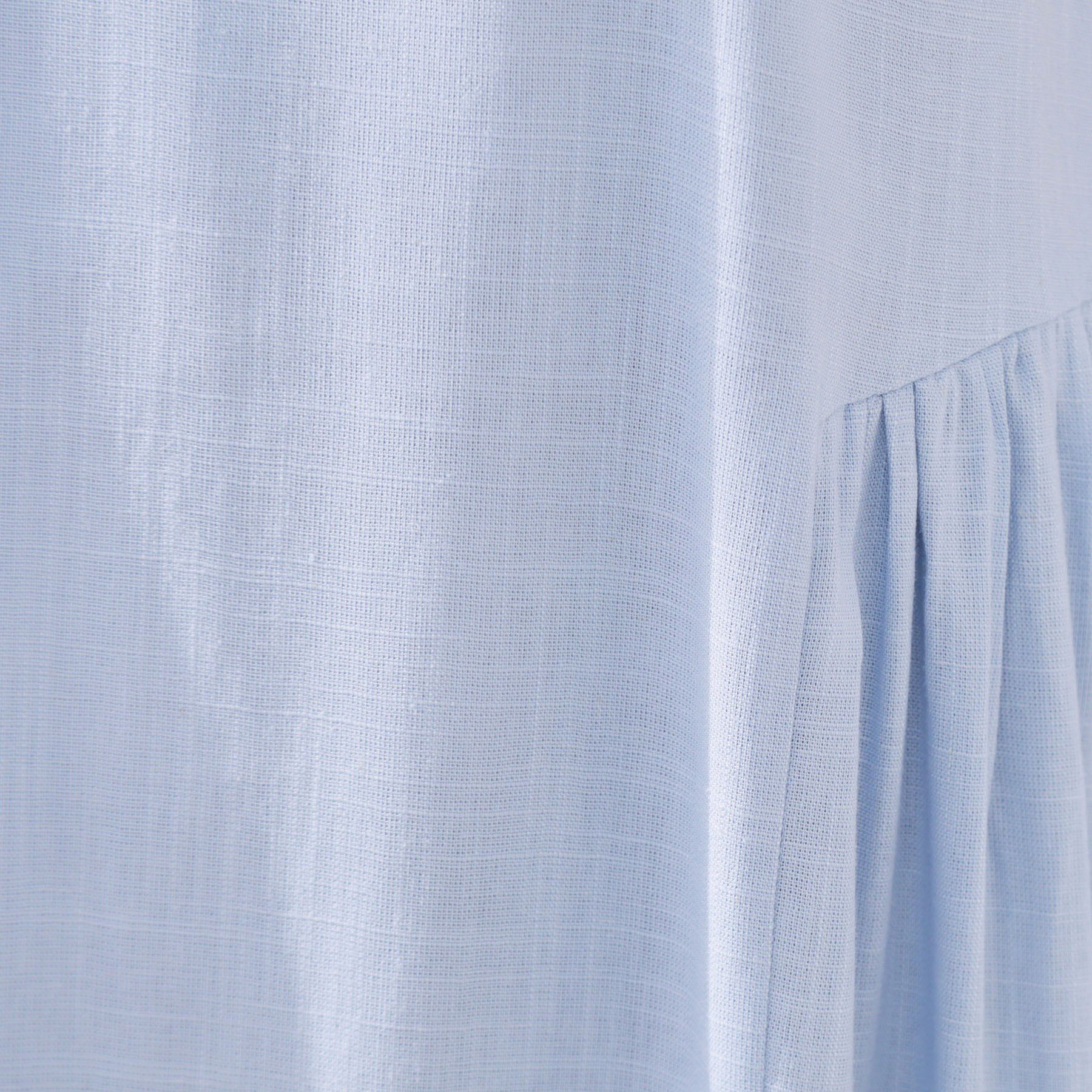 Couture broach「麻混フレアデザインワンピース」|ワンピース|