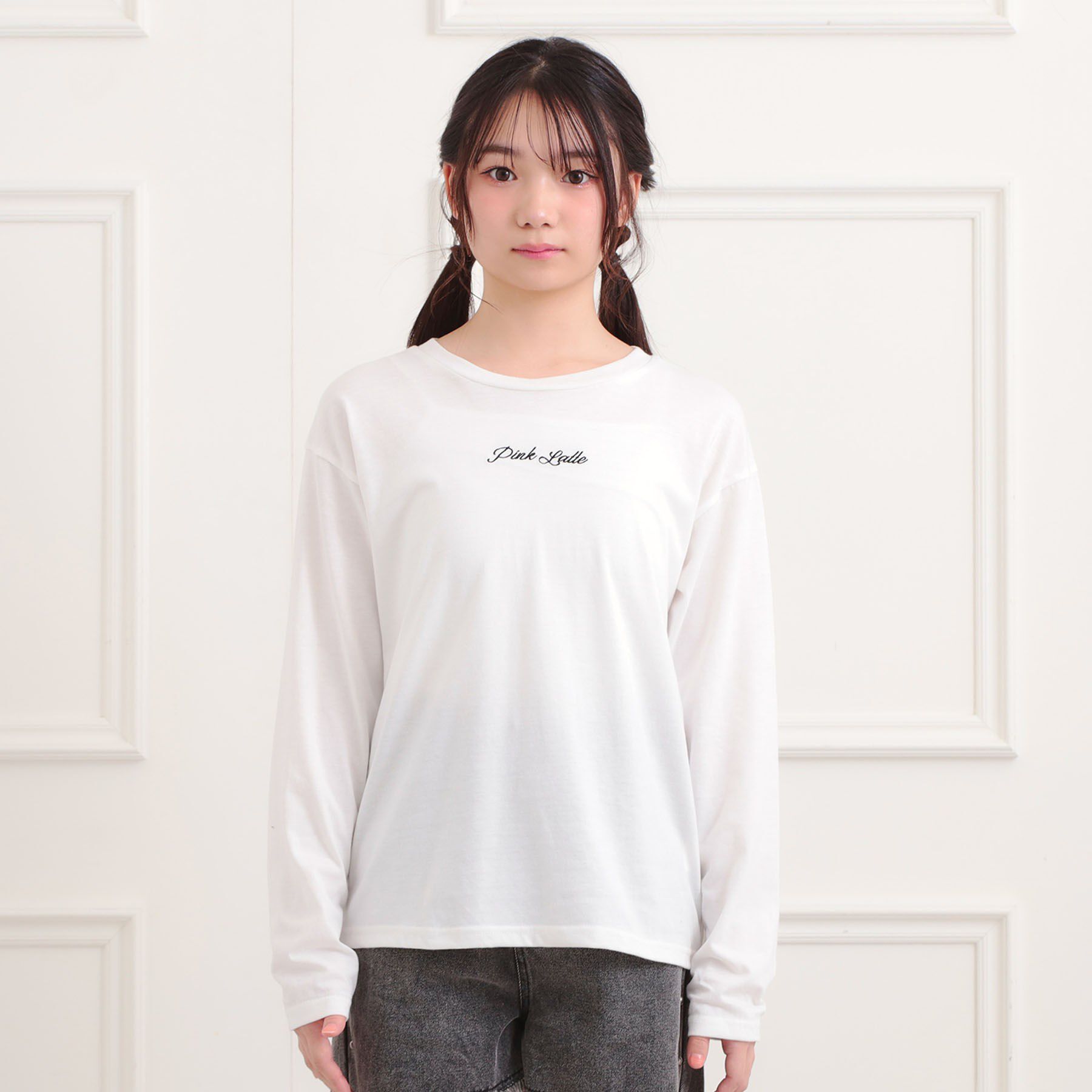 PINK-latte「【セットアイテム】起毛チェックシャツ＋ロンT」|その他|