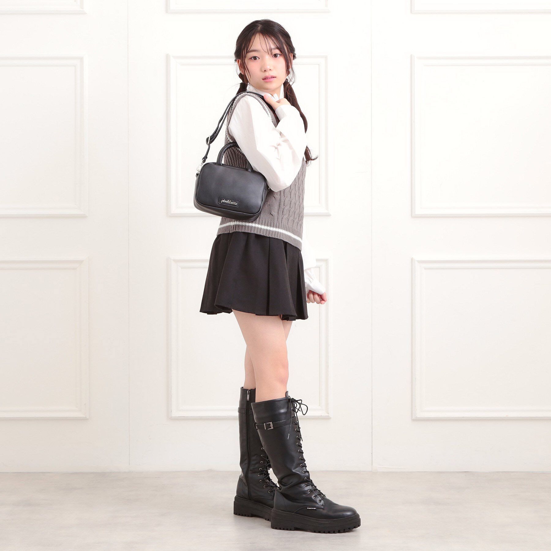 PINK-latte「ハンドルショルダー」|ショルダー・メッセンジャー|