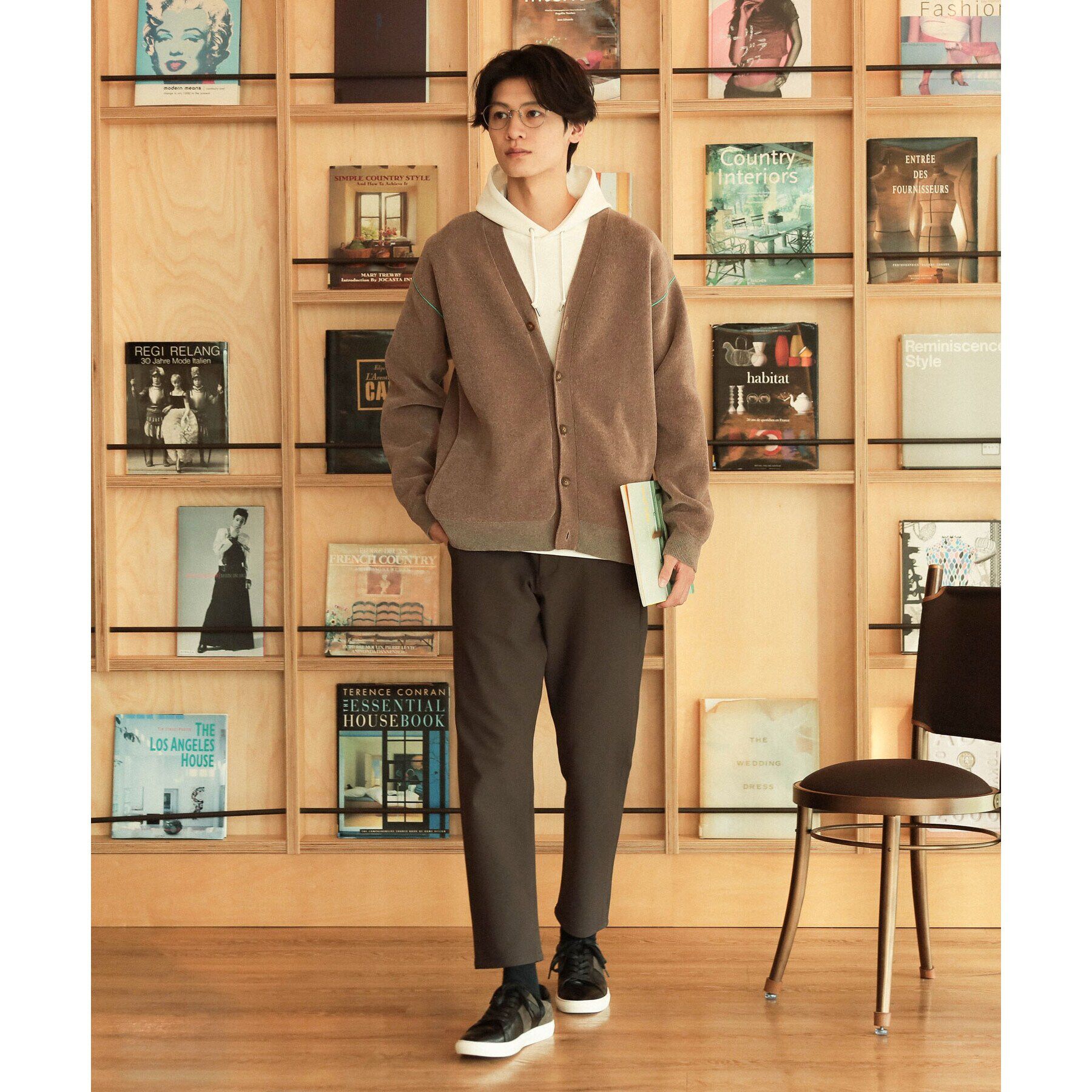 THE SHOP TK「【ハグするニット】モールニットカーディガン 親子リンク/ユニセックス」|カーディガン|