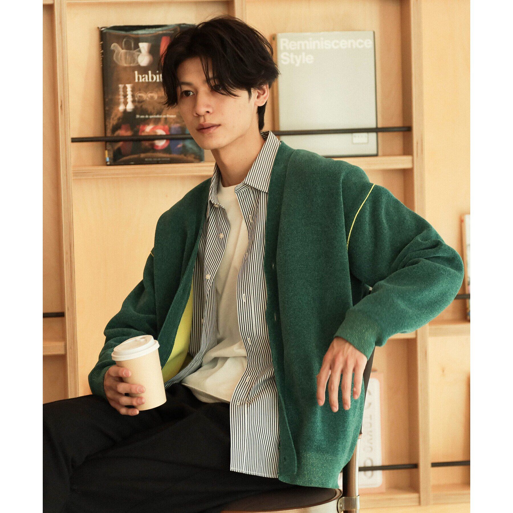 THE SHOP TK「【ハグするニット】モールニットカーディガン 親子リンク/ユニセックス」|カーディガン|