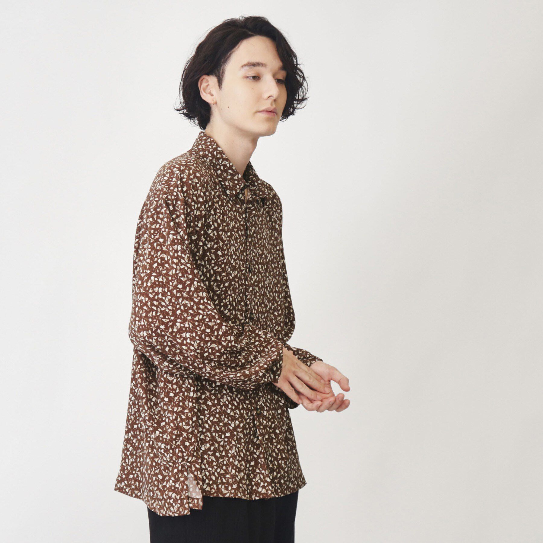 THE SHOP TK「フラワープリントシャツ」|シャツ・ブラウス|