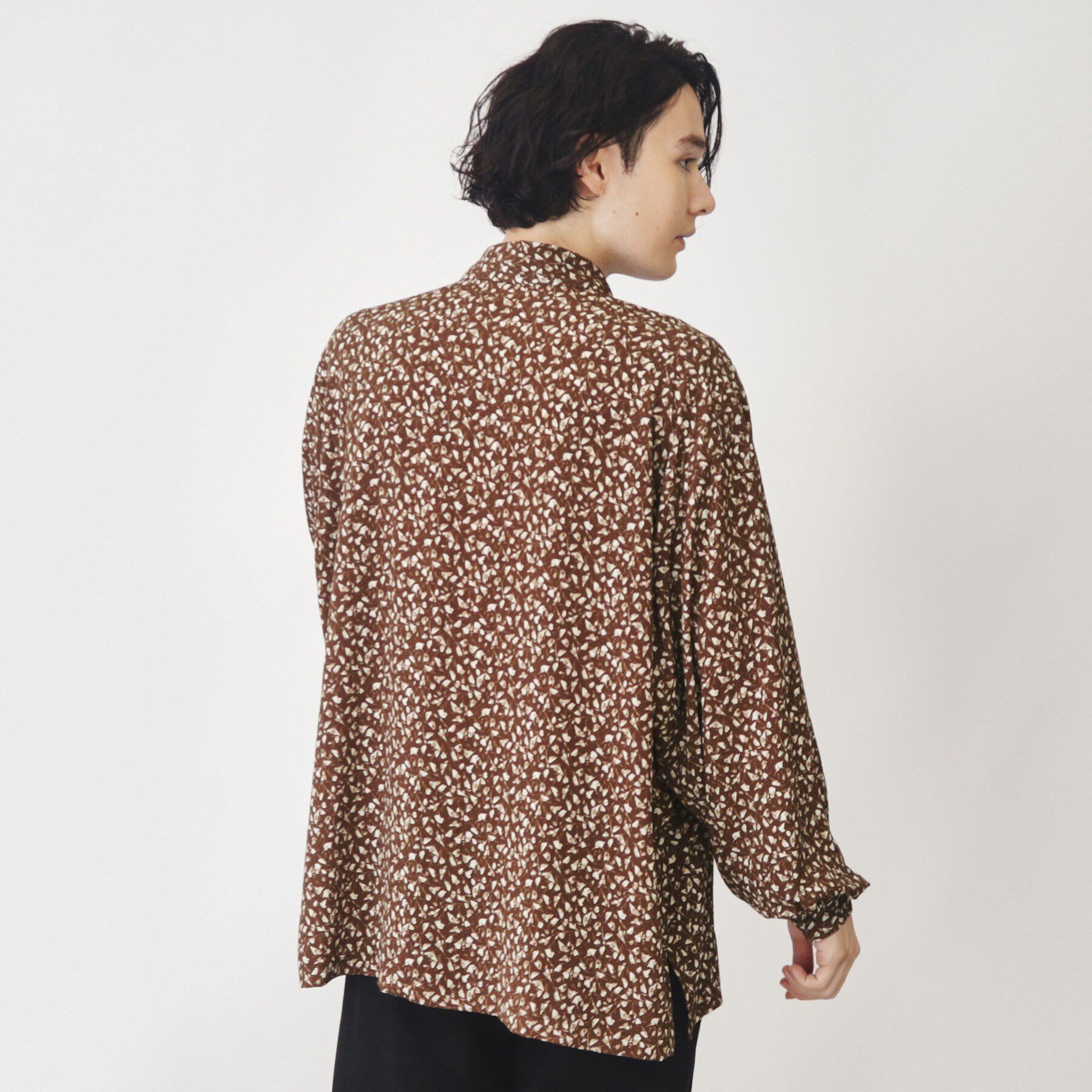 THE SHOP TK「フラワープリントシャツ」|シャツ・ブラウス|