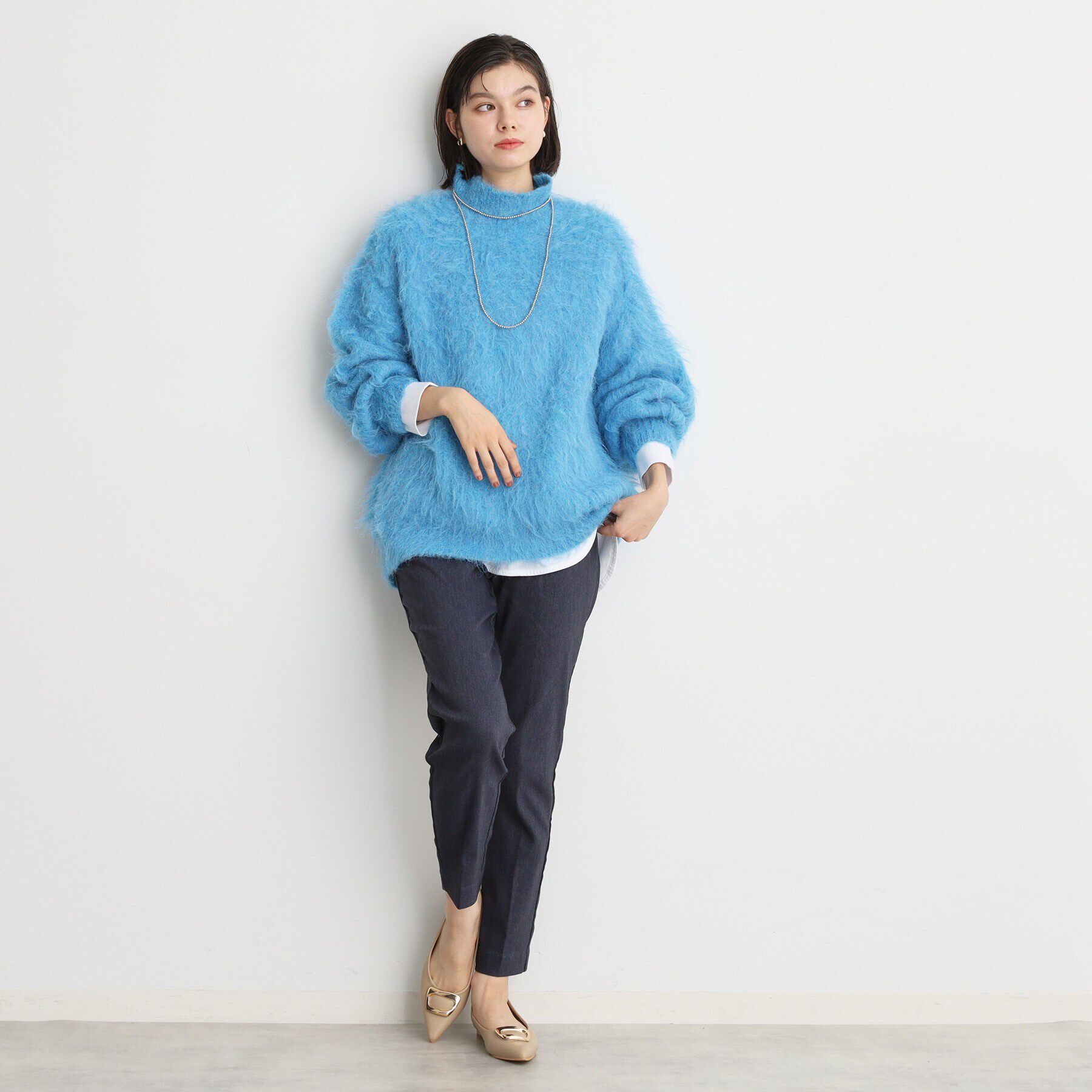 THE SHOP TK「【ラクでキレイ】ハイパーストレッチ裏起毛スティックパンツ/洗える」|その他|