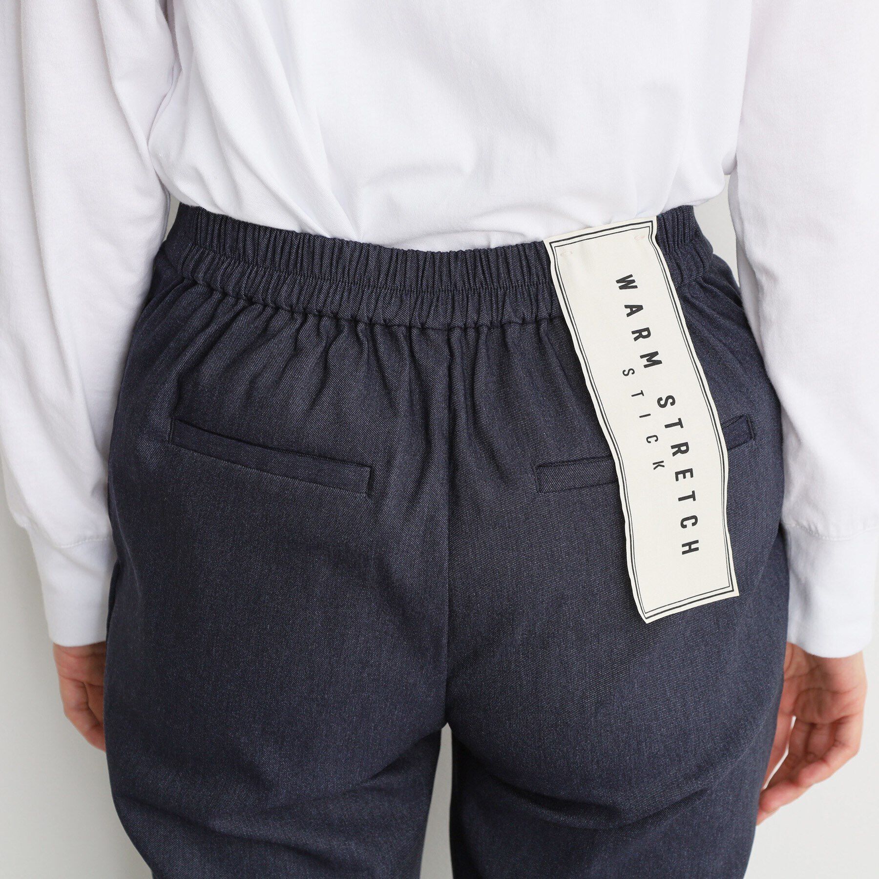 THE SHOP TK「【ラクでキレイ】ハイパーストレッチ裏起毛スティックパンツ/洗える」|その他|