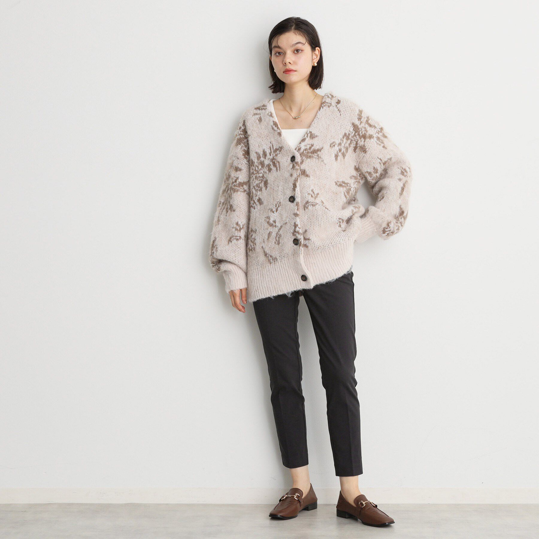 THE SHOP TK「【ラクでキレイ】ハイパーストレッチ裏起毛スティックパンツ/洗える」|その他|