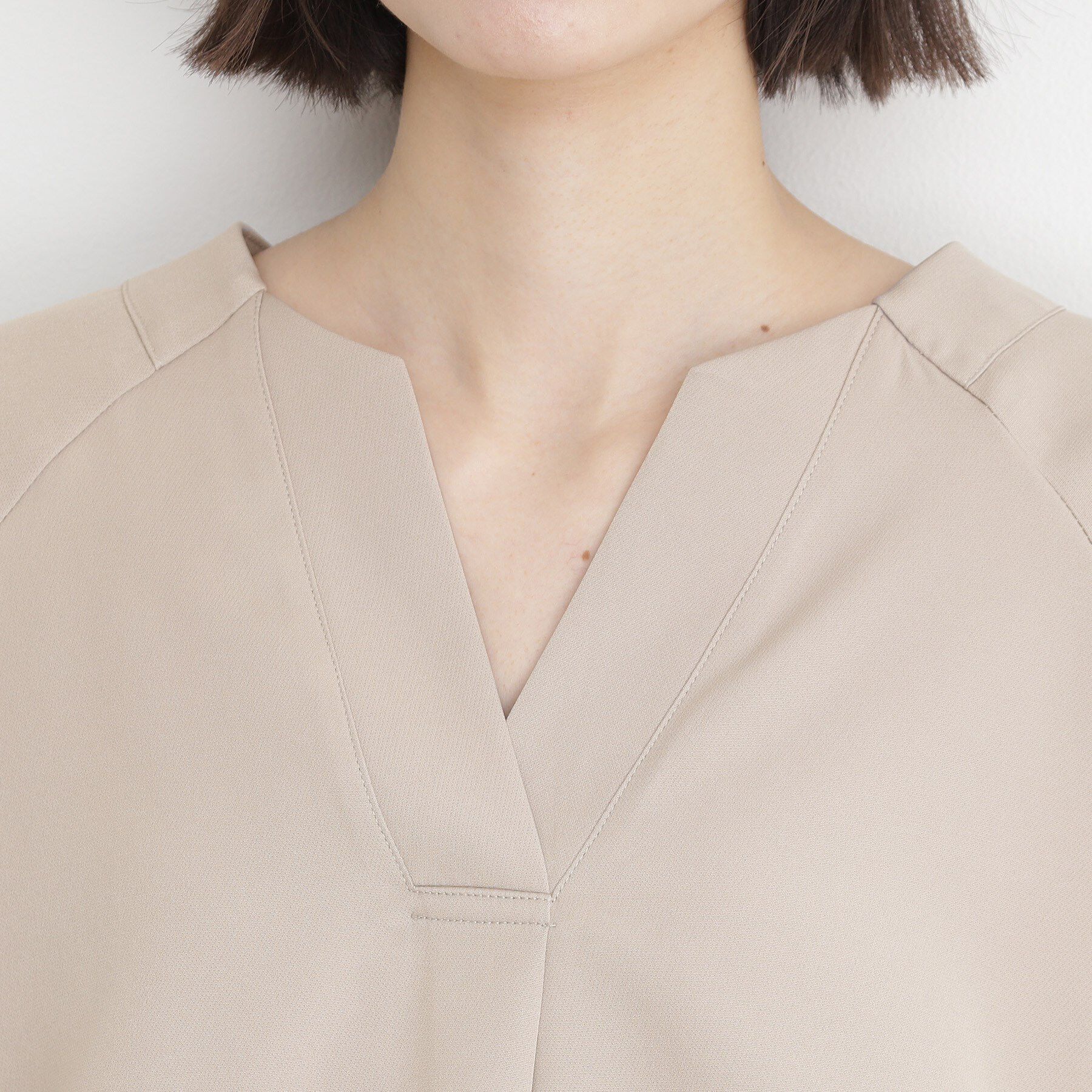 THE SHOP TK「ブラウス見えカットソー【洗える】」|シャツ・ブラウス|