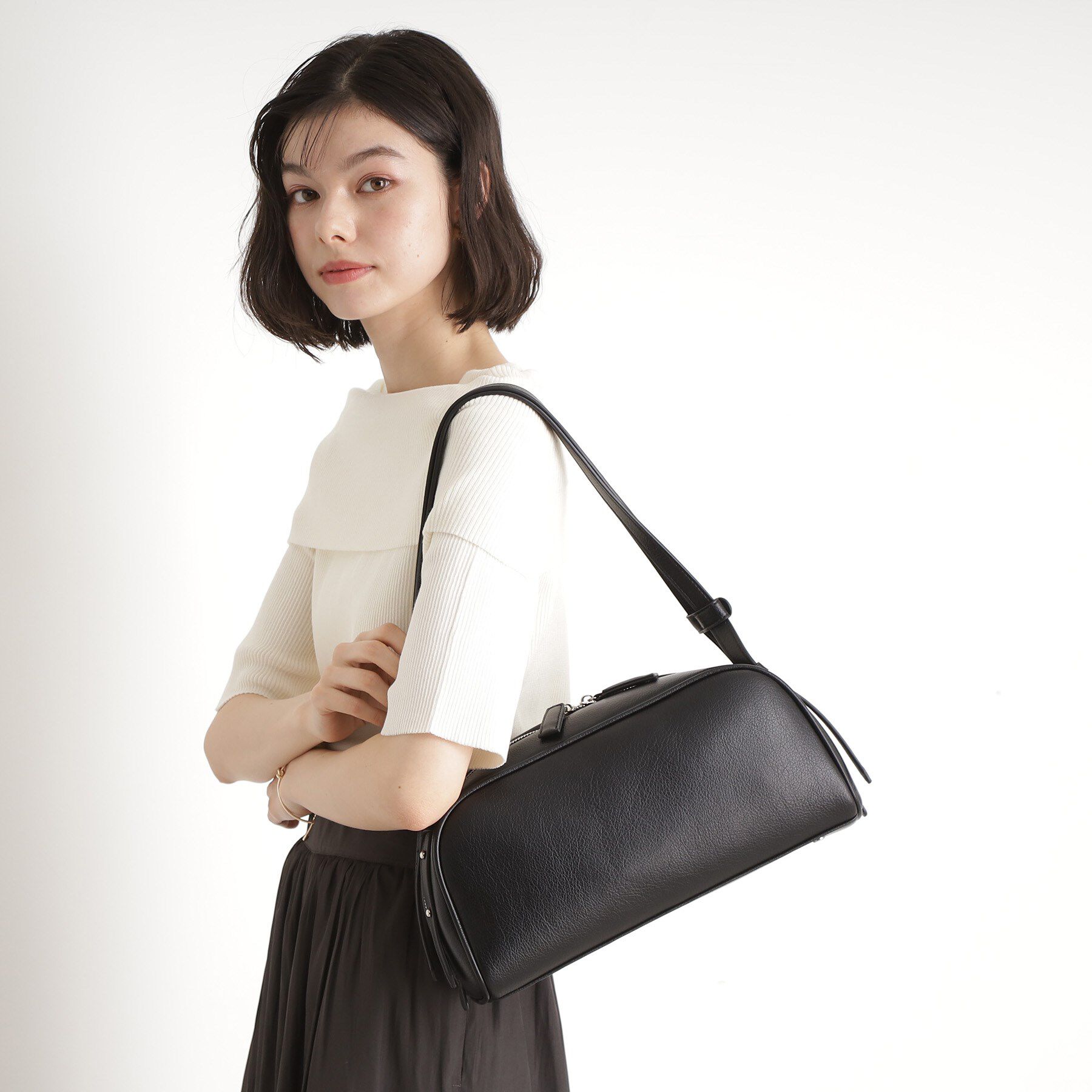 THE SHOP TK「スクエアワイドトートバッグ」|トートバッグ|