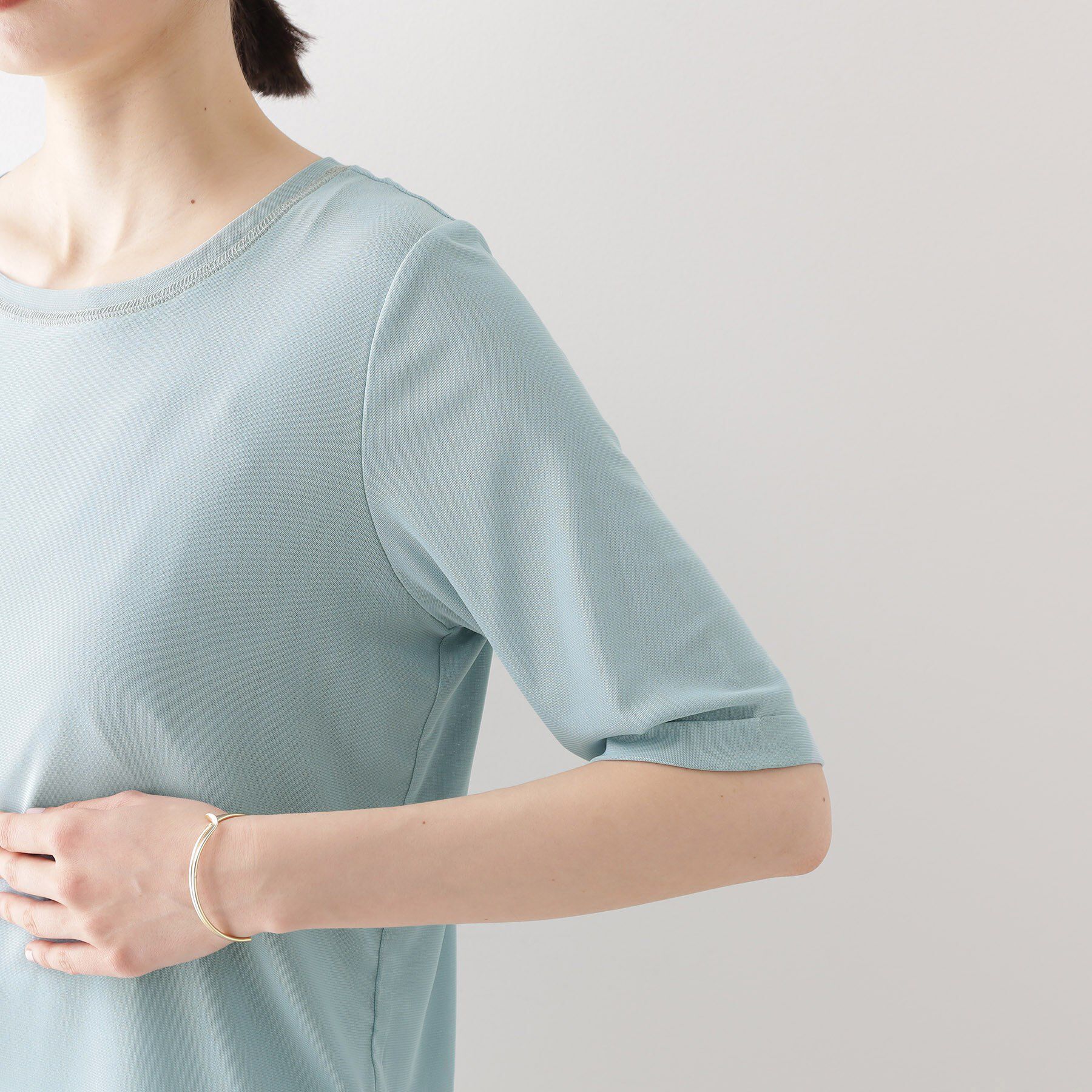 THE SHOP TK「シアーチュールプルオーバー【洗濯機OK】」|Tシャツ・カットソー|