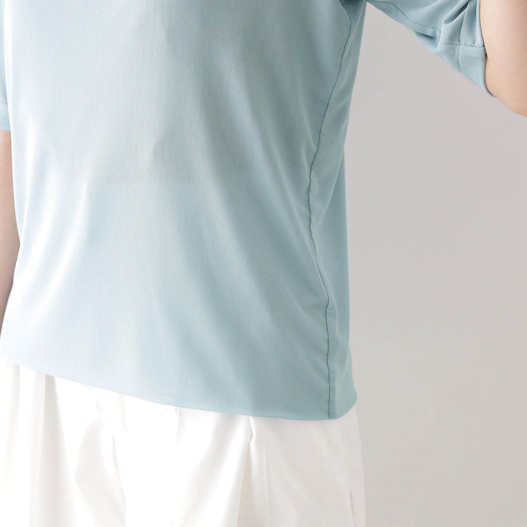 THE SHOP TK「シアーチュールプルオーバー【洗濯機OK】」|Tシャツ・カットソー|