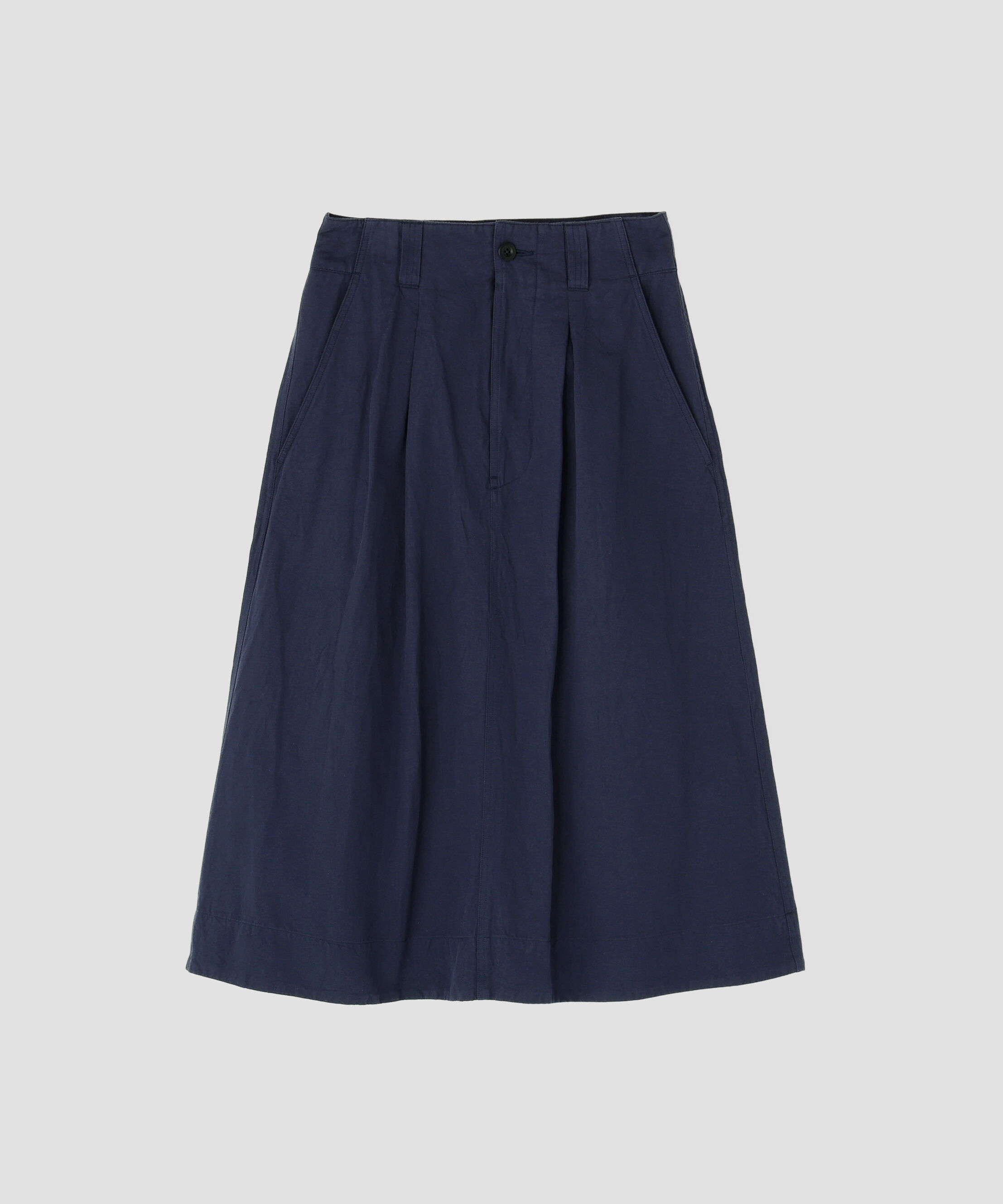 MHL.「LIGHTWEIGHT COTTON LINEN TWILL SKIRT」|スカート|