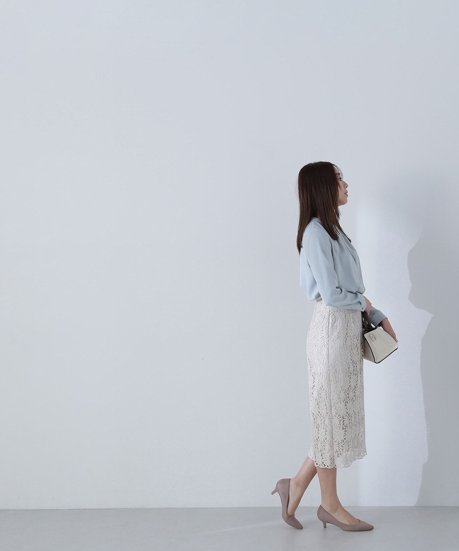  「ケミカルレースタイトスカート」|スカート|