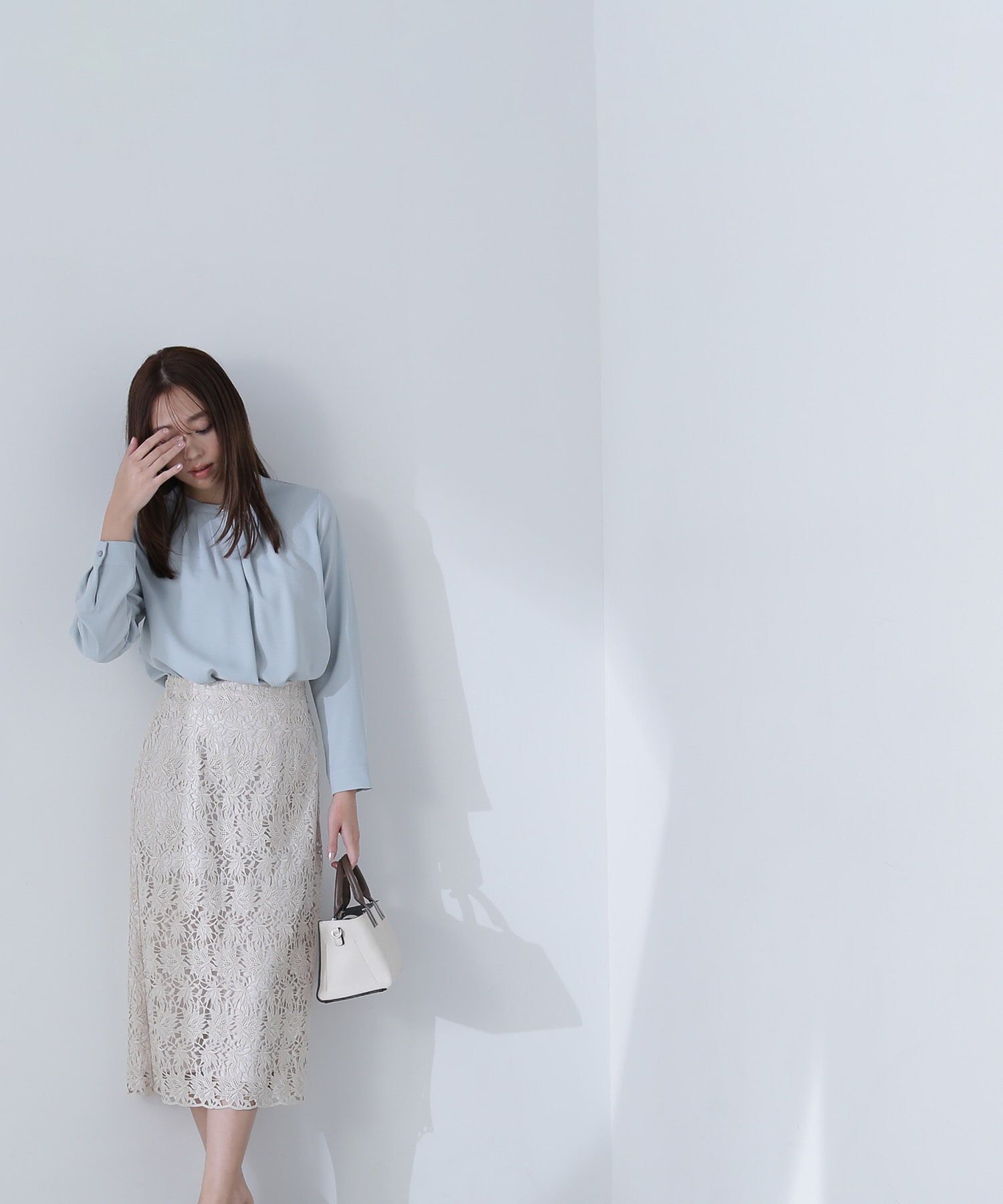  「ケミカルレースタイトスカート」|スカート|