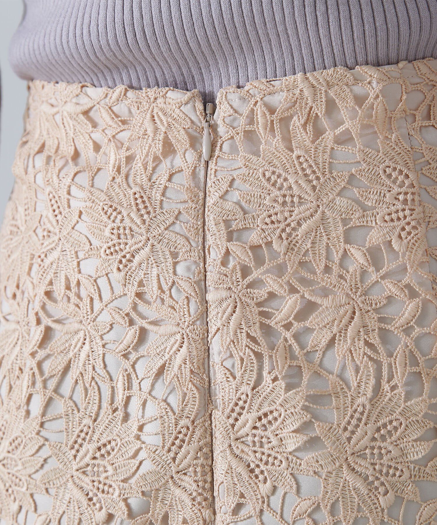  「ケミカルレースタイトスカート」|スカート|