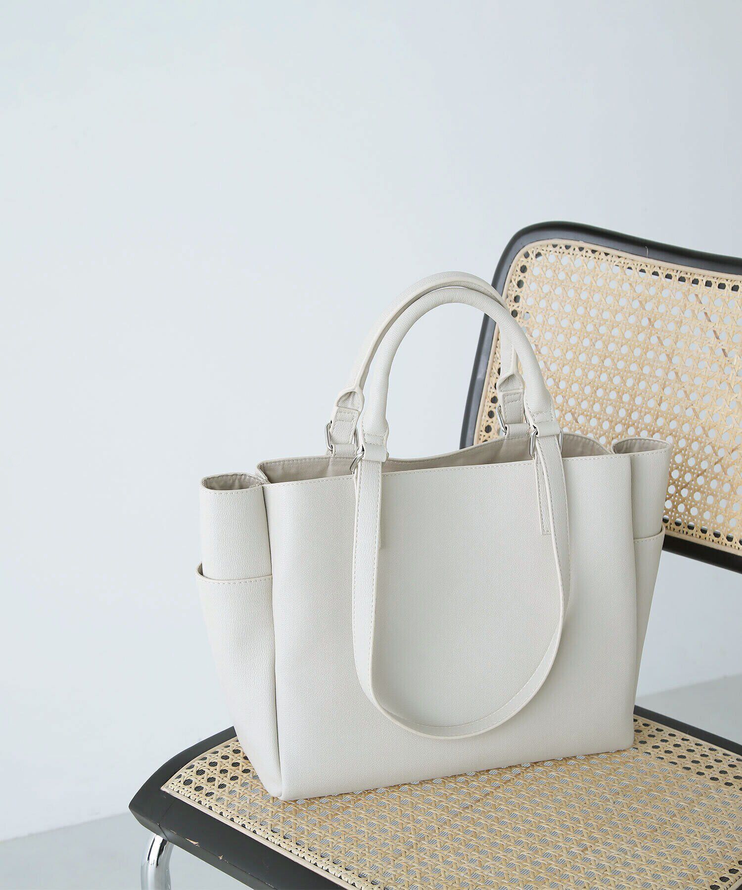  「ライトウエイト2wayハンドルトートバッグ」|トートバッグ|オフ1