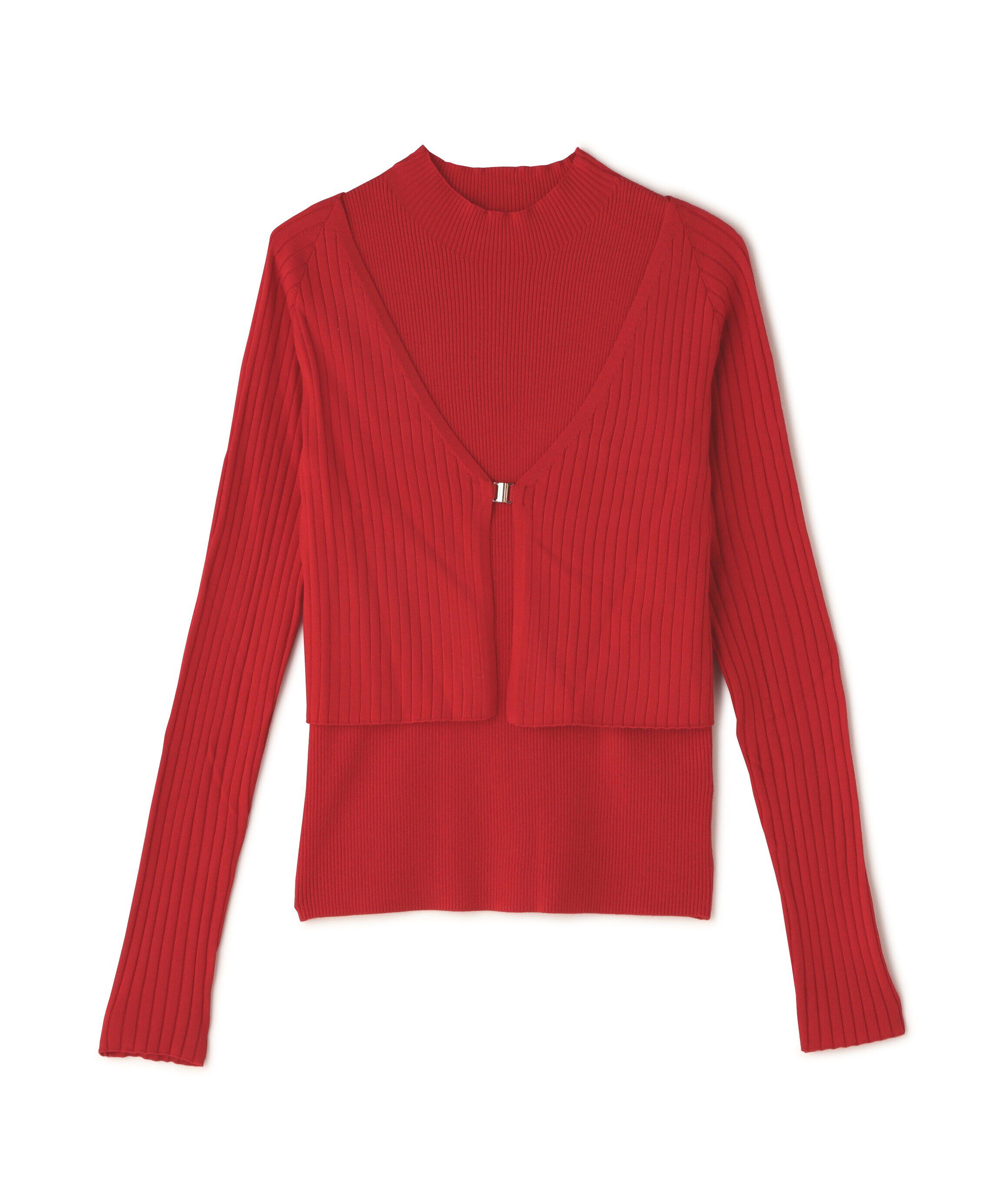  「コンパクトリブアンサンブル」|ニット・セーター|