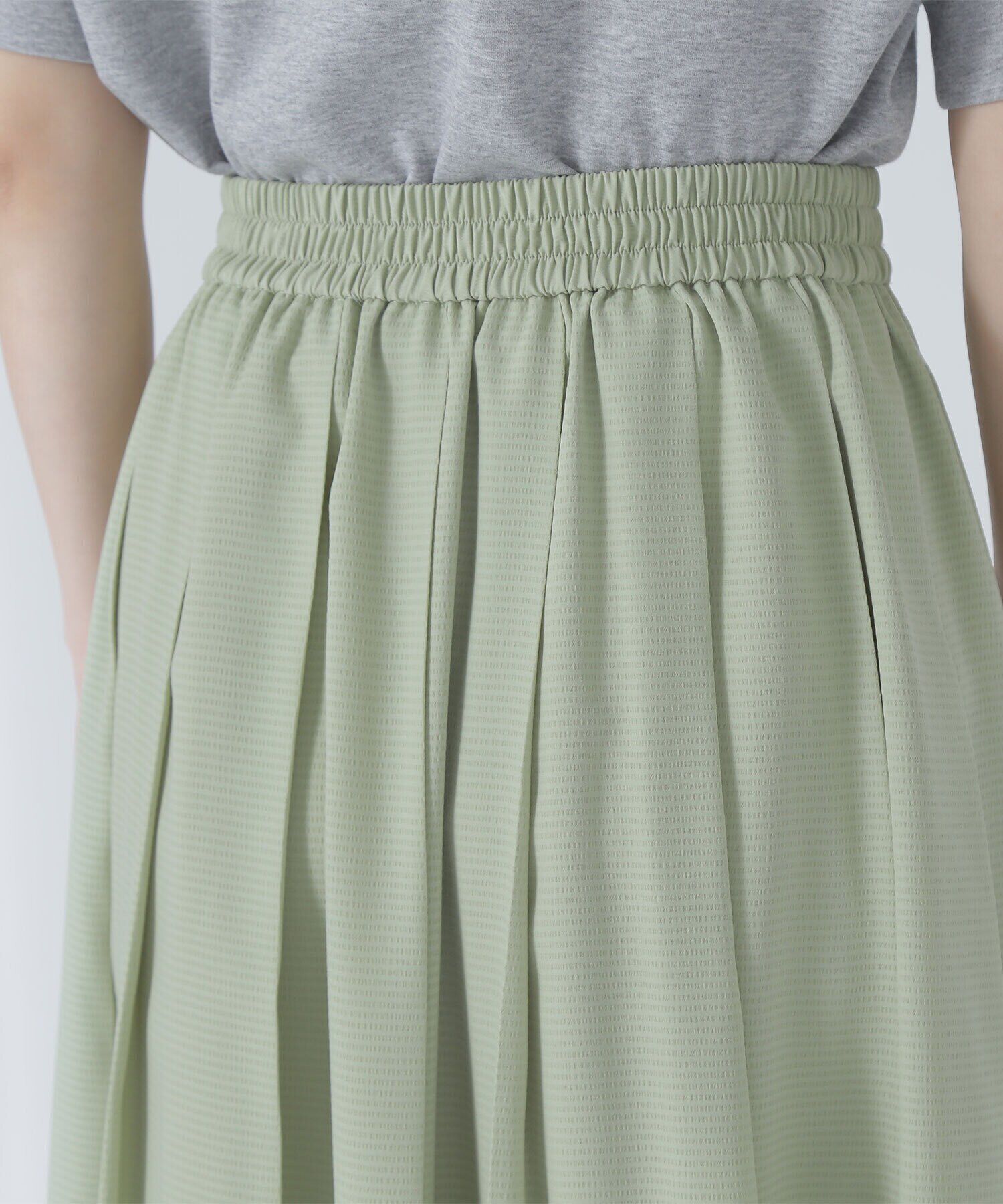  「タックプリーツフレアスカート」|スカート|