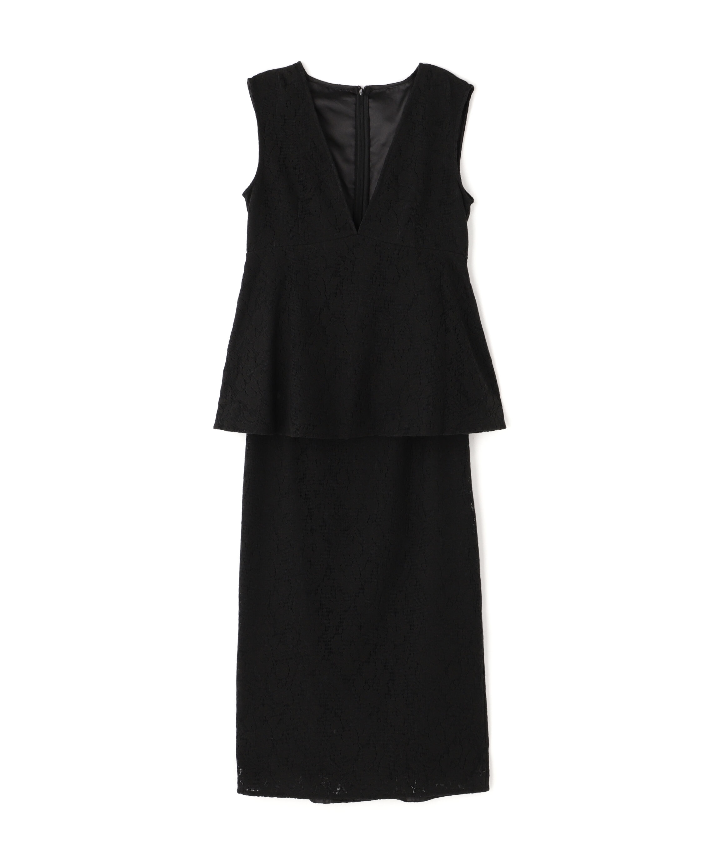  「ペプラムレースセットアップ」|ワンピース|