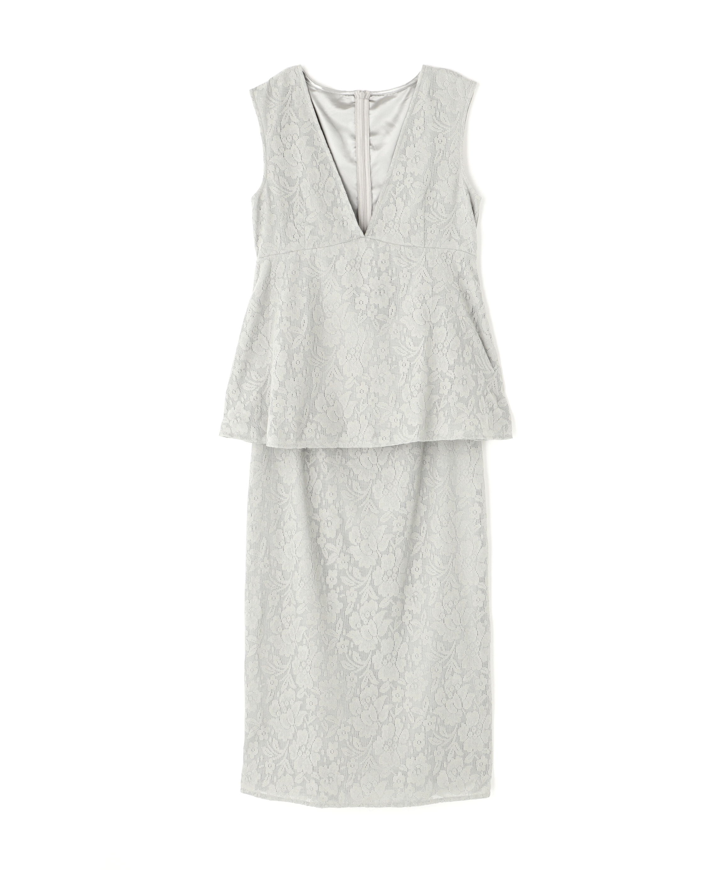  「ペプラムレースセットアップ」|ワンピース|