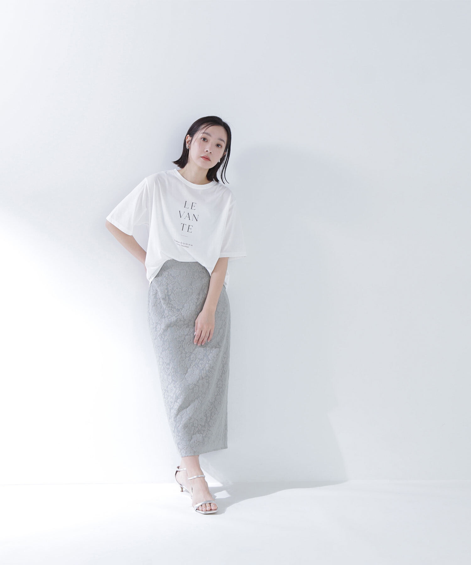  「ペプラムレースセットアップ」|ワンピース|