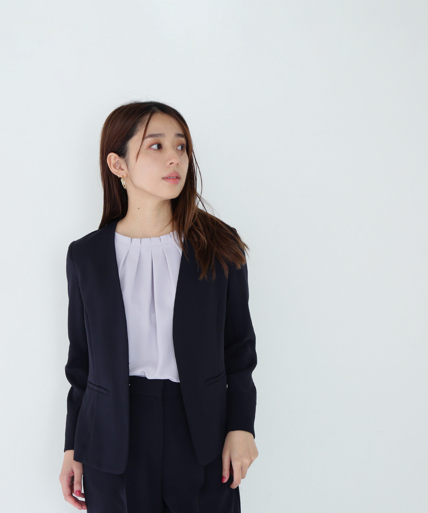  「ドビーツイル SETUP ノーカラージャケット」|その他|