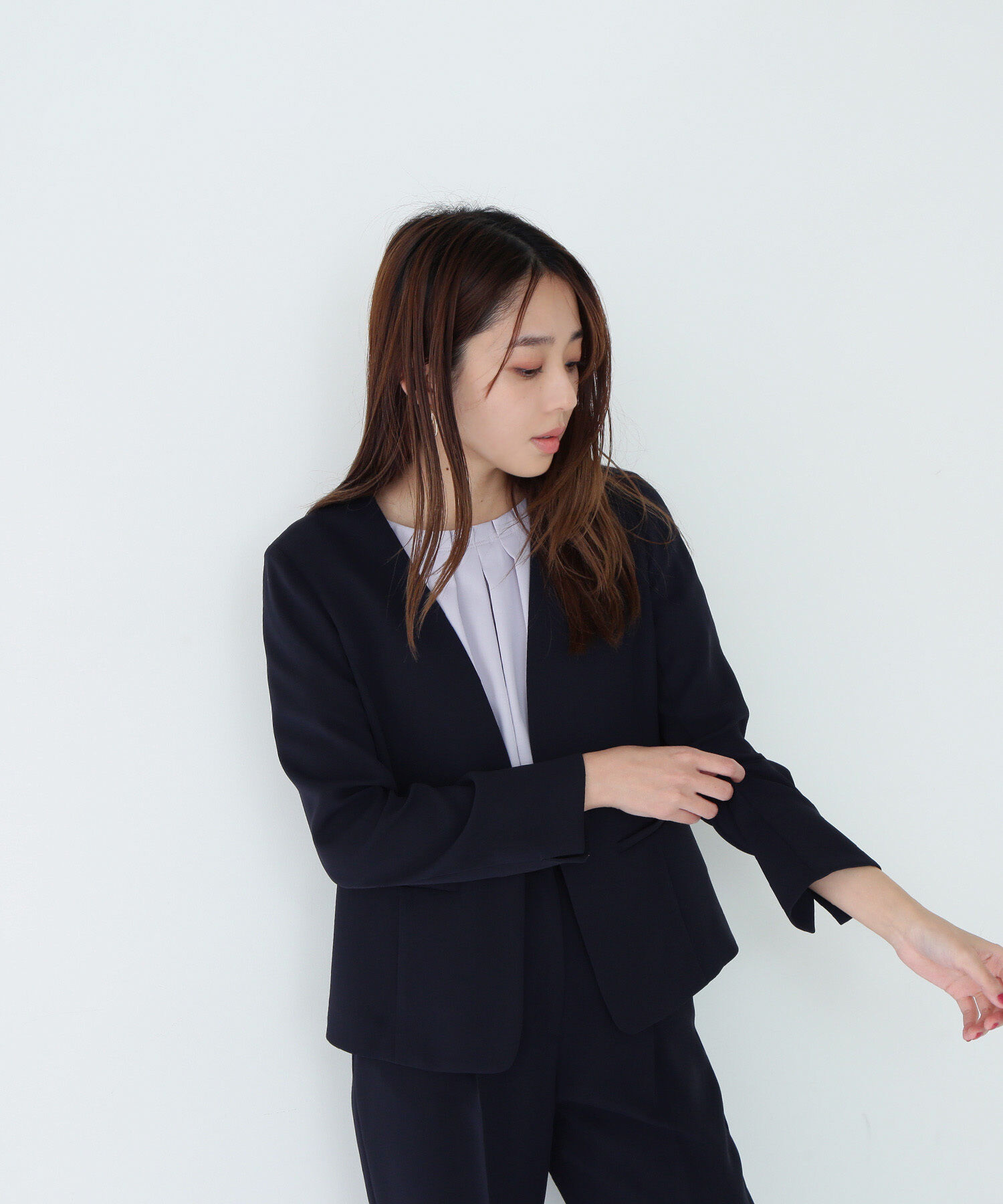  「ドビーツイル SETUP ノーカラージャケット」|その他|