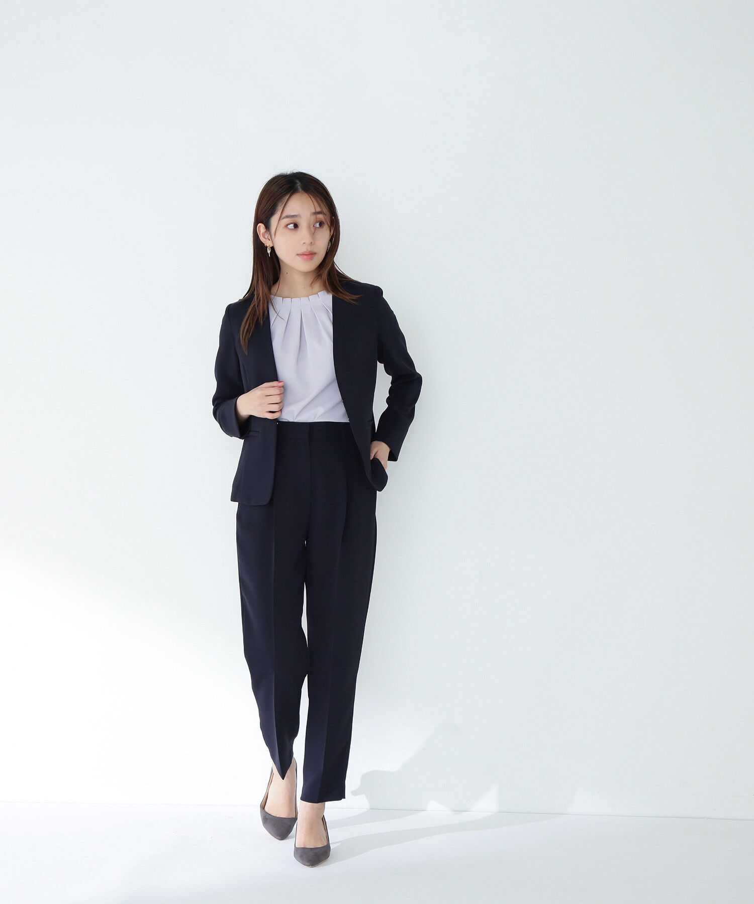  「ドビーツイル SETUP ノーカラージャケット」|その他|