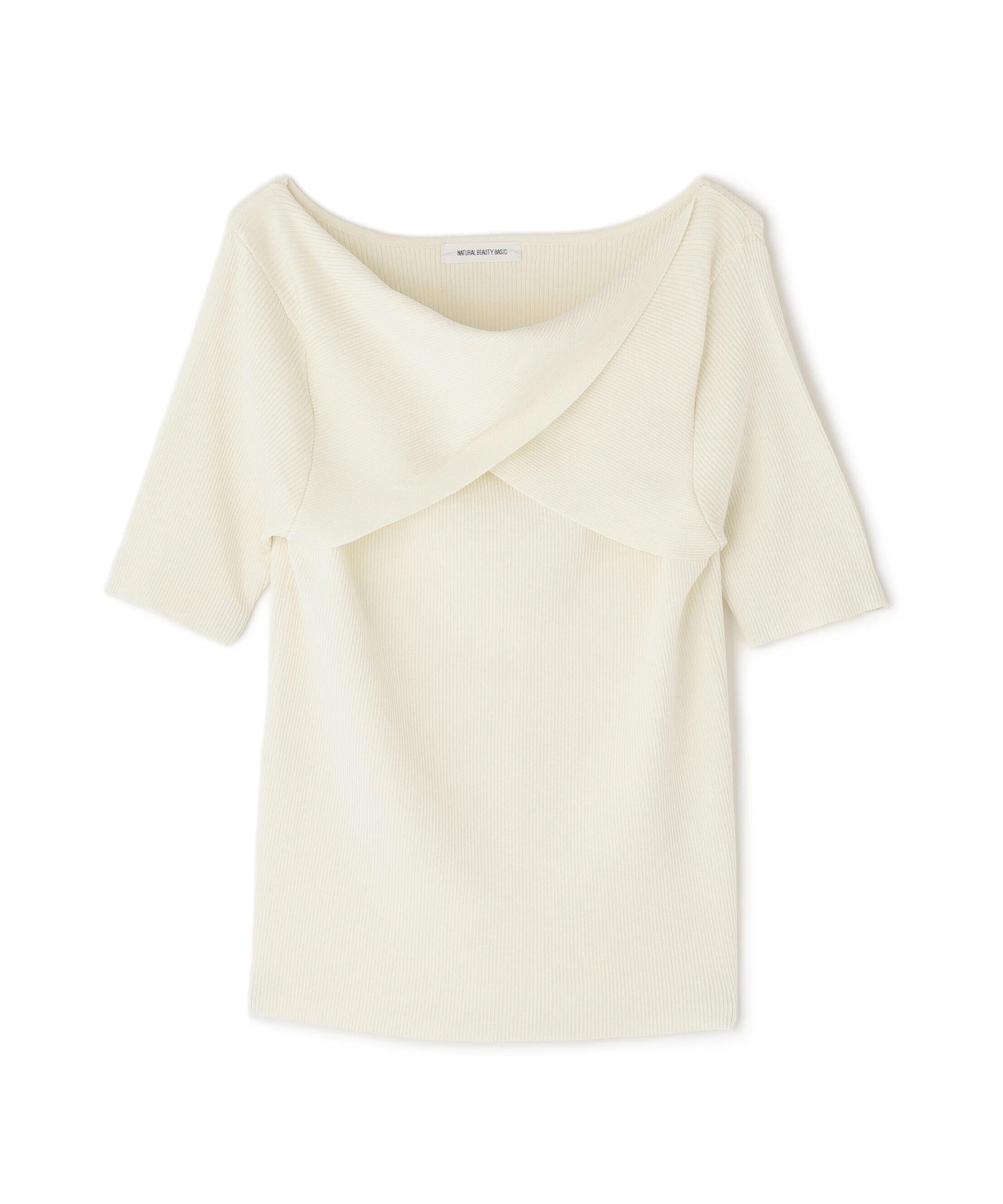  「ツイストドレープニット」|ニット・セーター|