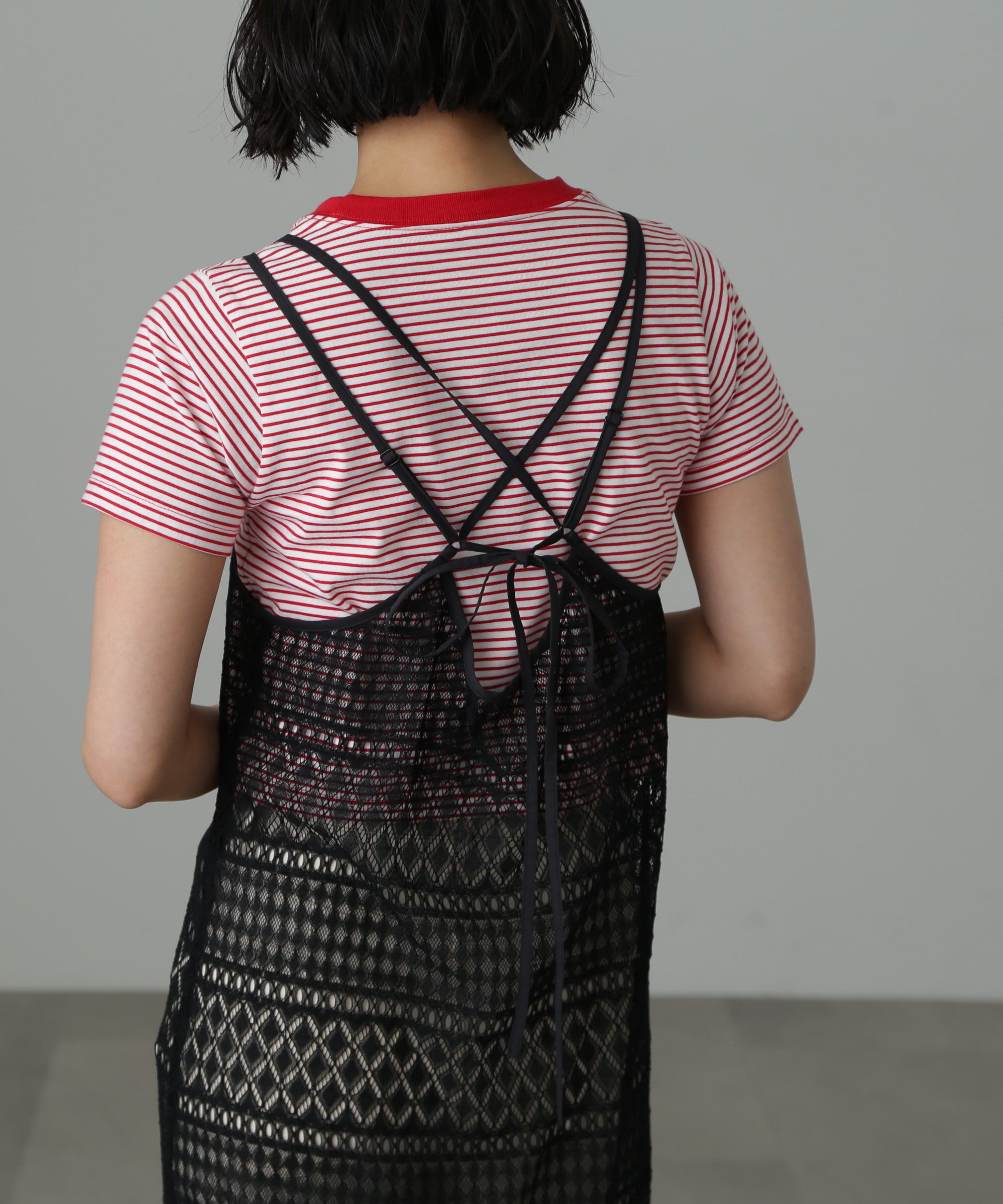  「レースキャミワンピース」|ワンピース|