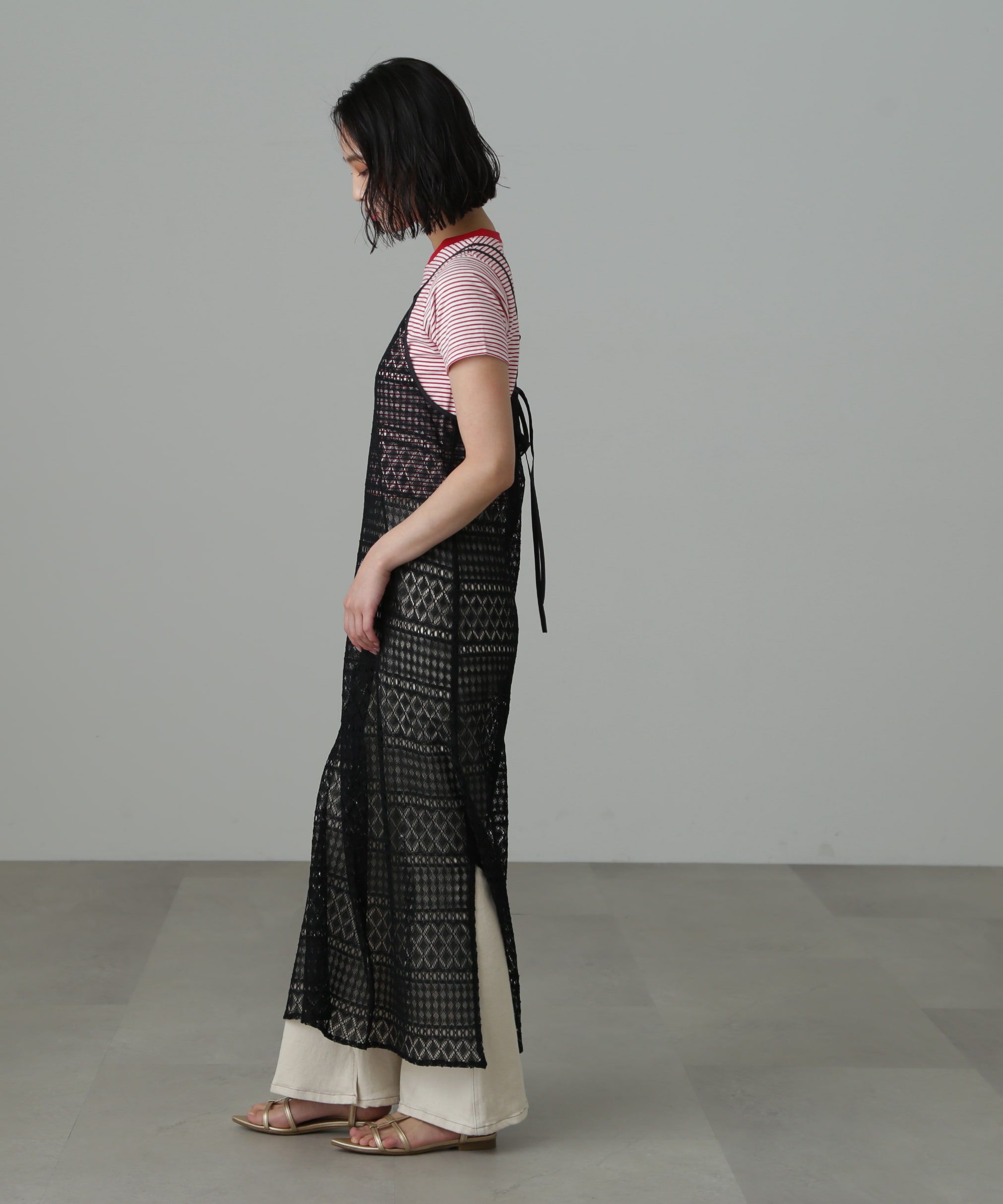  「レースキャミワンピース」|ワンピース|