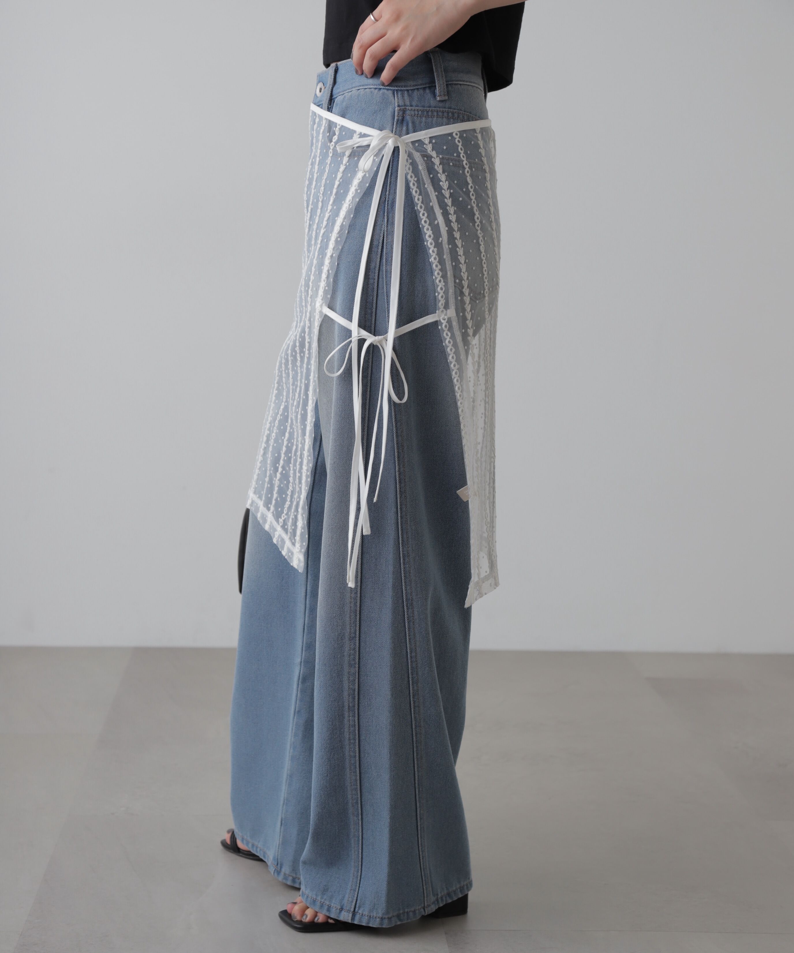  「レースラップスカート」|スカート|