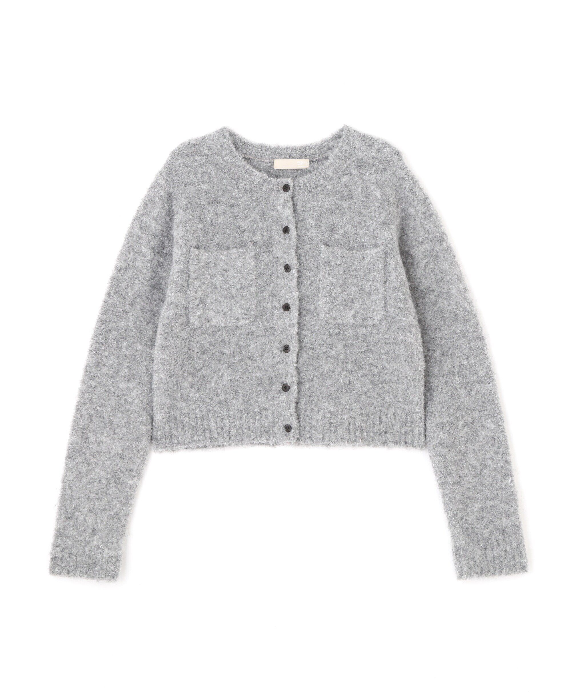  「コンパクトシャギーニットカーディガン」|ニット・セーター|